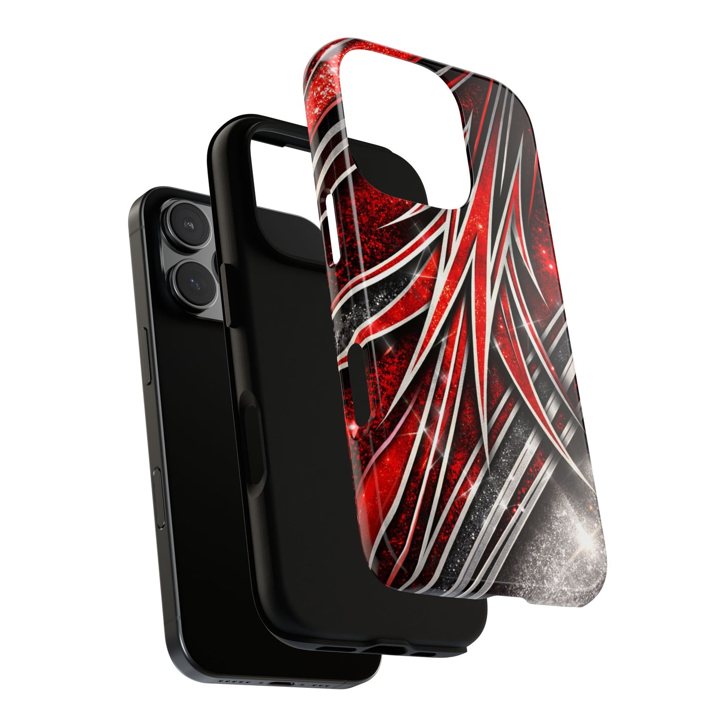 Mini Truck Inspired Pinstripe Graphic Heavy Duty Phone Case