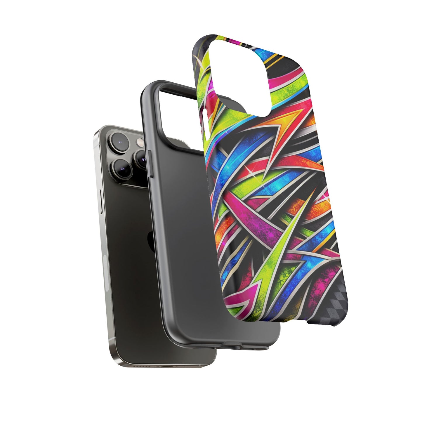 Minitruck Inspired Graphic Tough Phone Case – Impact Resistant