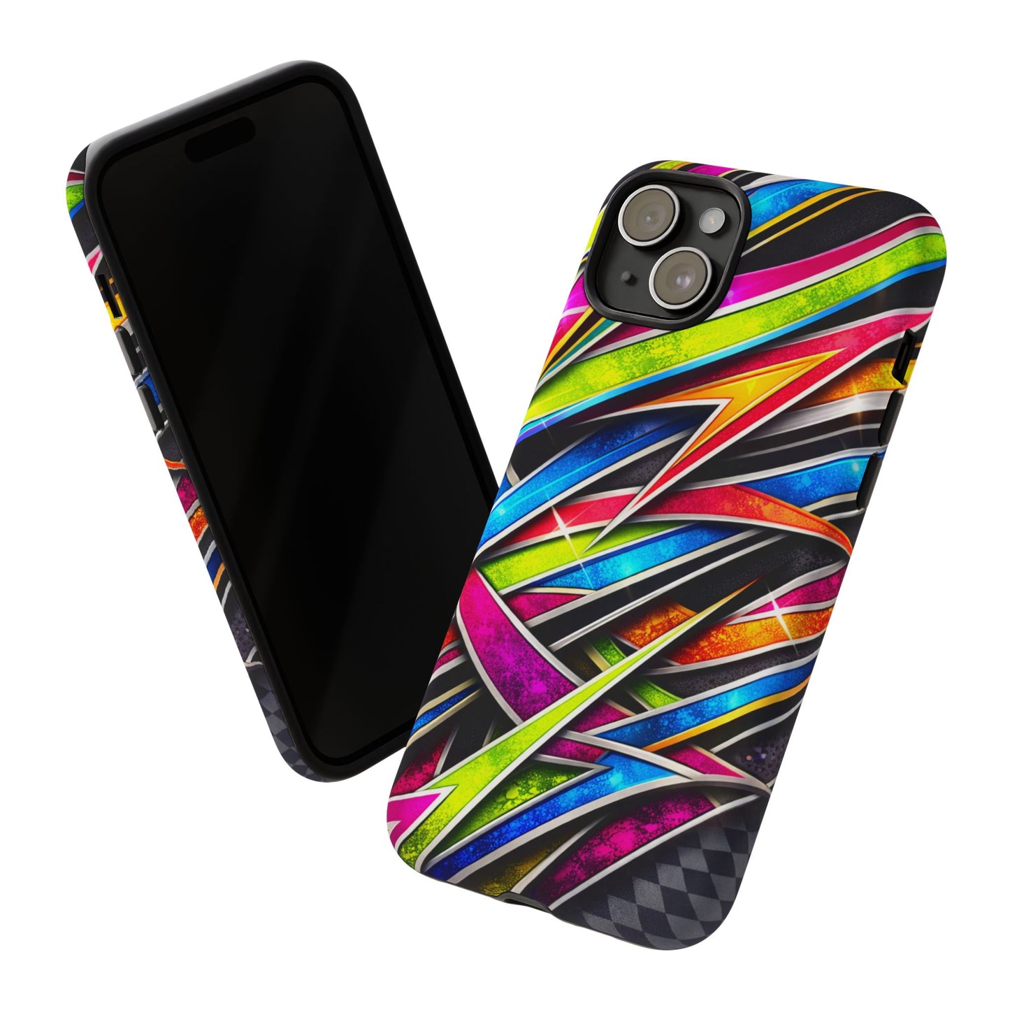 Minitruck Inspired Graphic Tough Phone Case – Impact Resistant