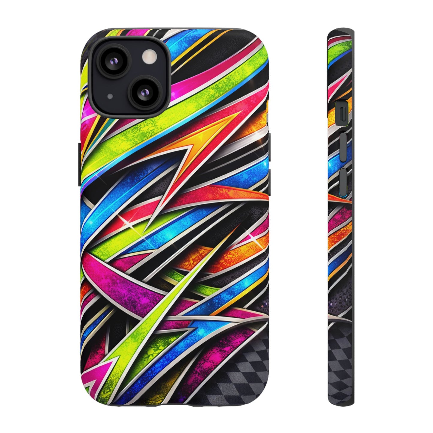 Minitruck Inspired Graphic Tough Phone Case – Impact Resistant