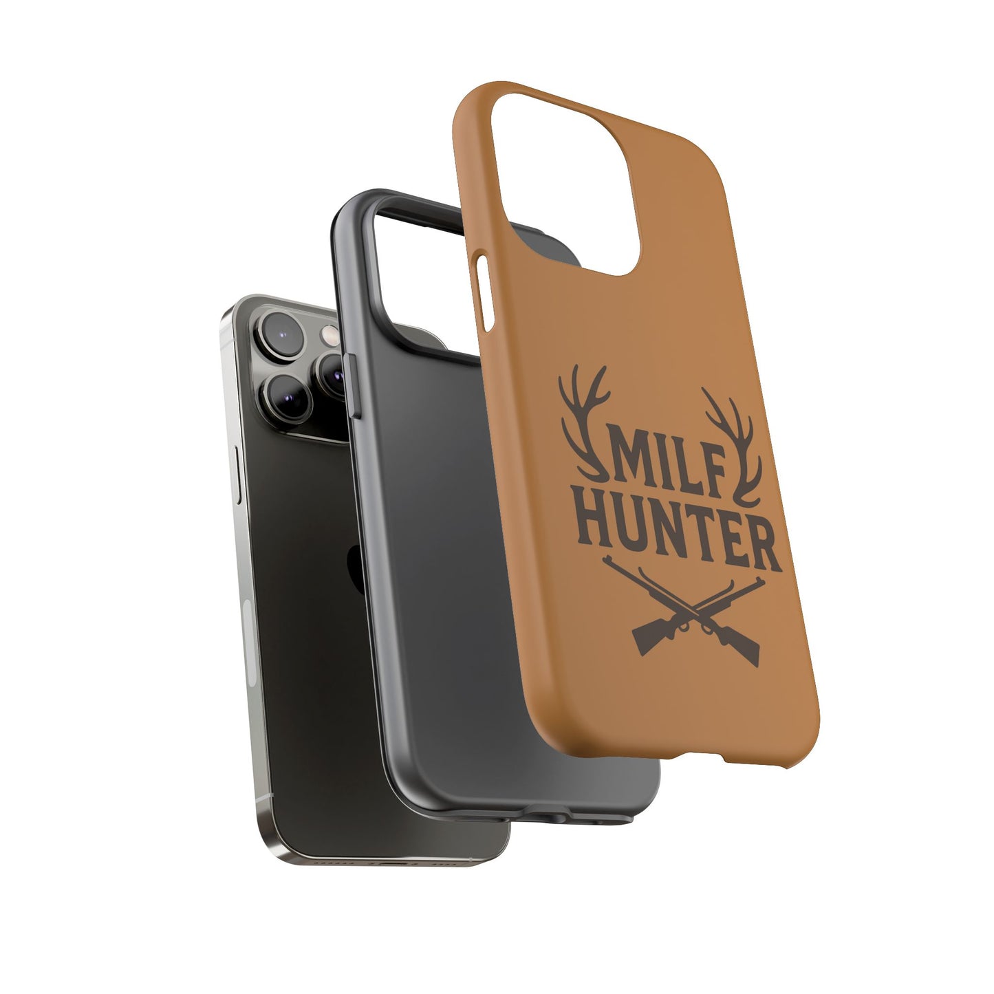 Phone Case, Funny Milf Hunter Design for Tough Cases, Rugged Protective Cover,
