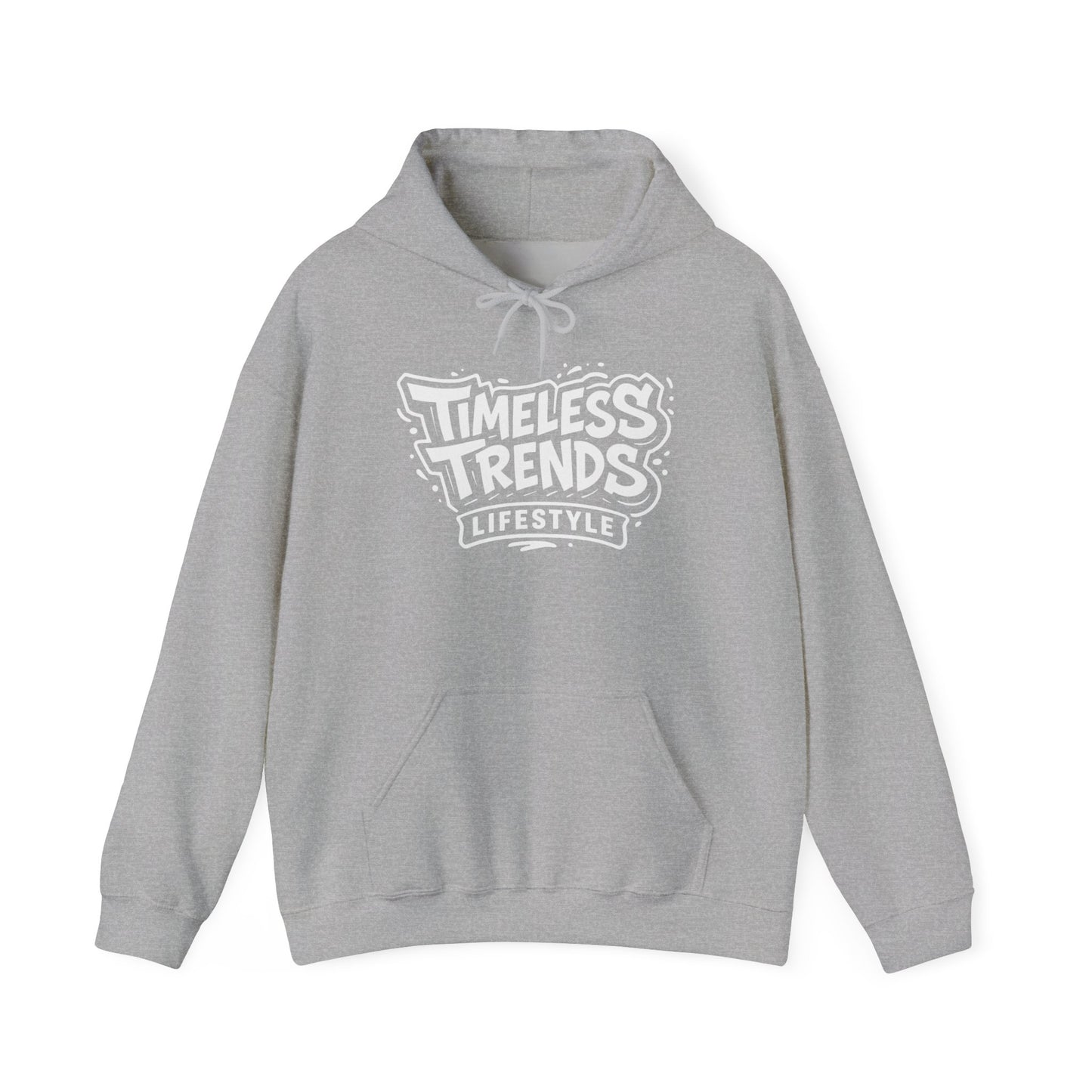 Timeless Trends Lifestyle Hoodie — Graphic Logo Pullover