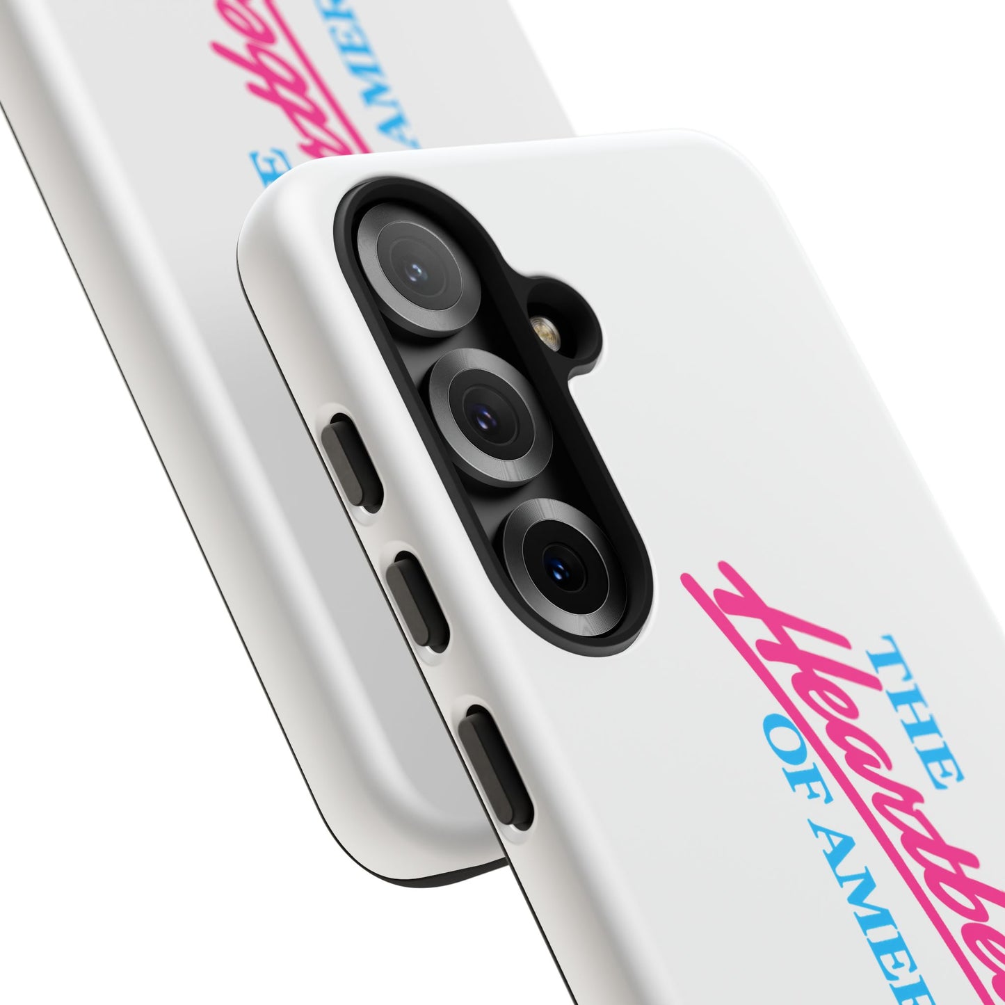 White  “The Heartbeat of America” Retro Chevy Logo, Slim Protective Cover