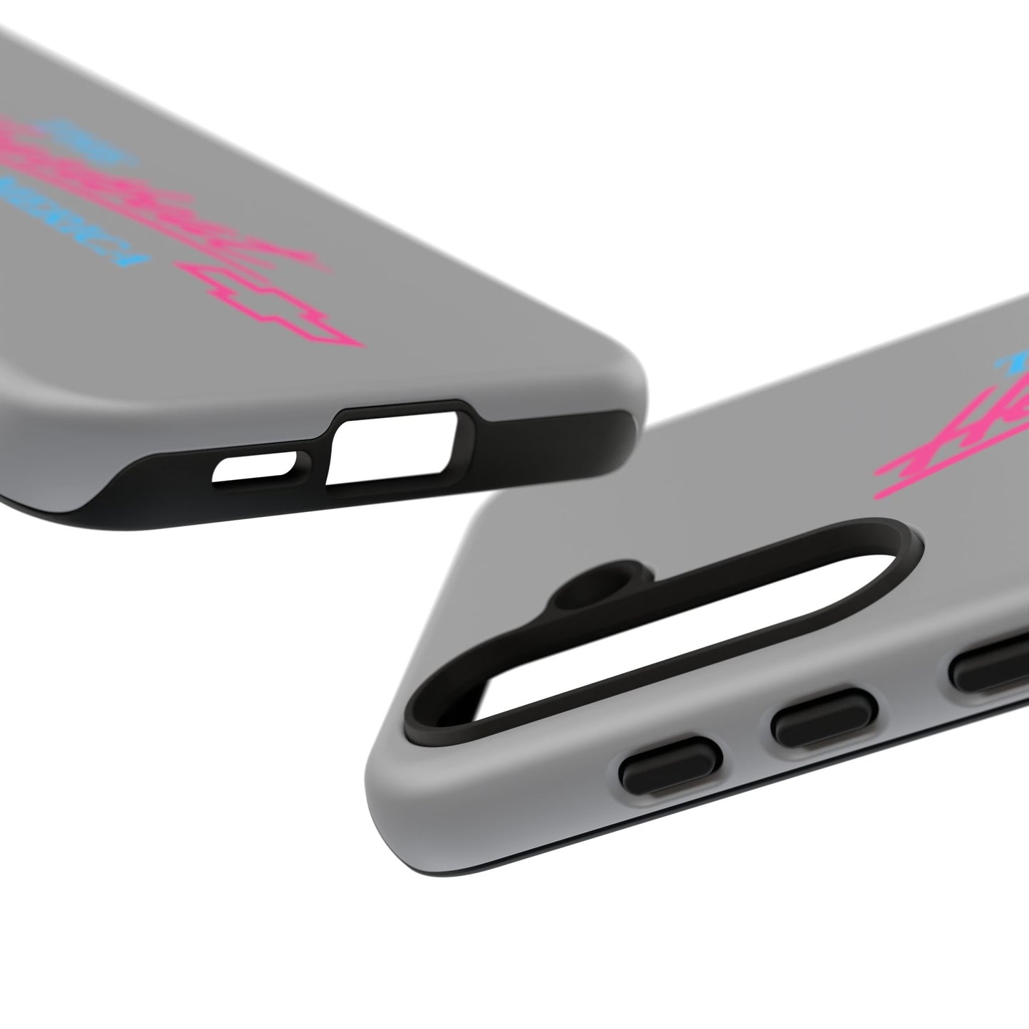 Silver “The Heartbeat of America” Retro Chevy Logo, Slim Protective Cover