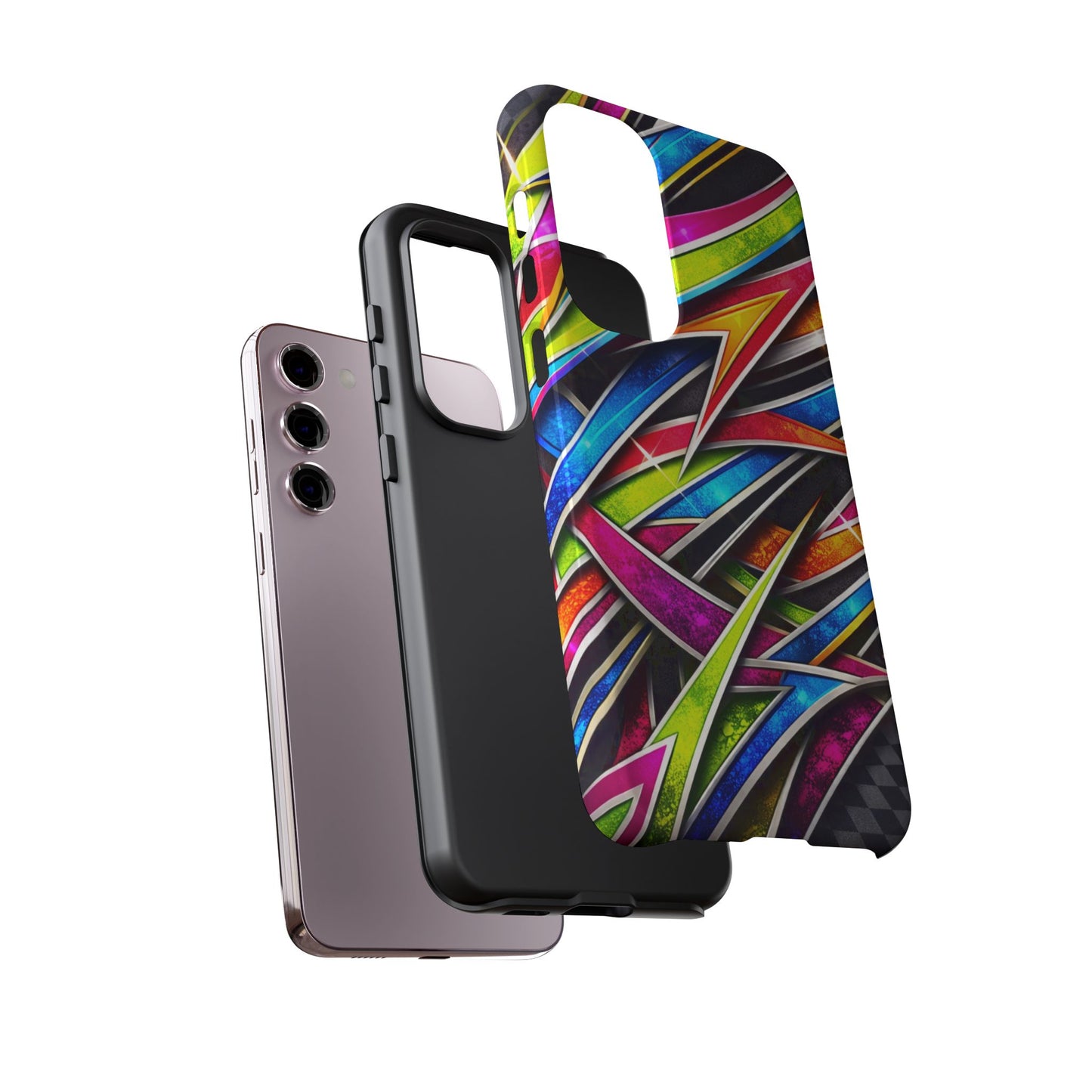 Minitruck Inspired Graphic Tough Phone Case – Impact Resistant