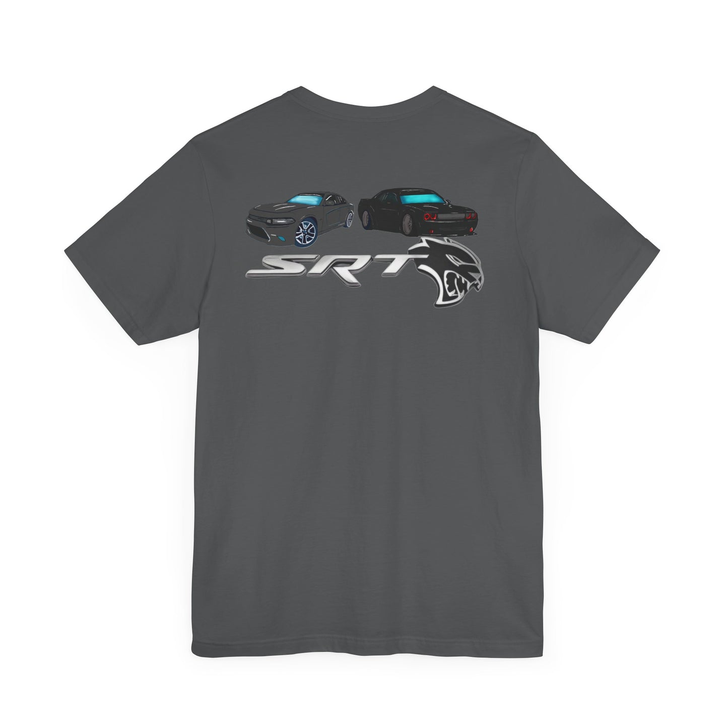 Unisex SRT Dodge Car Graphic Tee – Streetwear T-Shirt for Car Enthusiasts & Mopar Fans