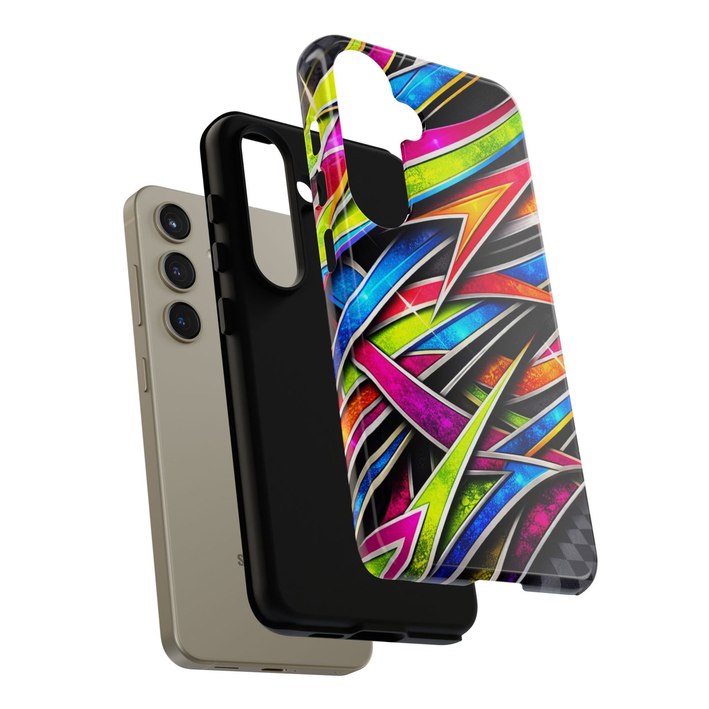 Minitruck Inspired Graphic Tough Phone Case – Impact Resistant