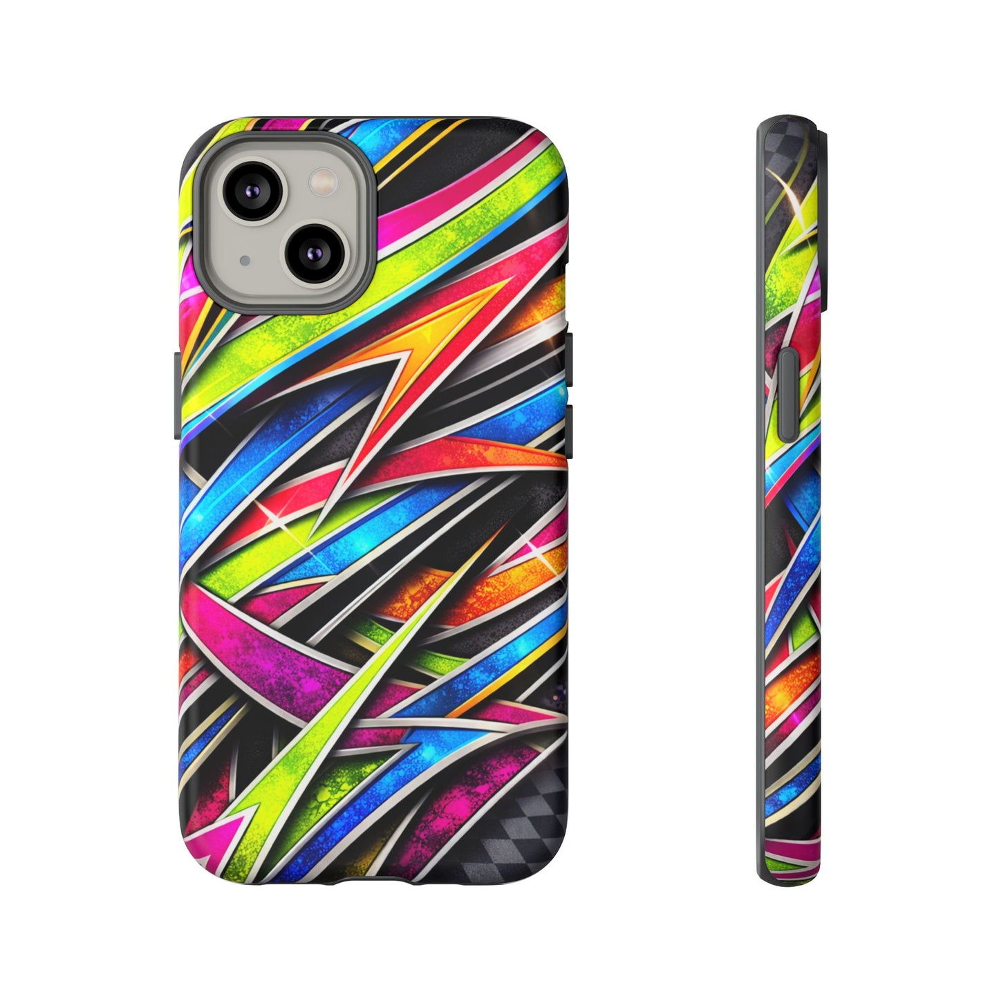 Minitruck Inspired Graphic Tough Phone Case – Impact Resistant