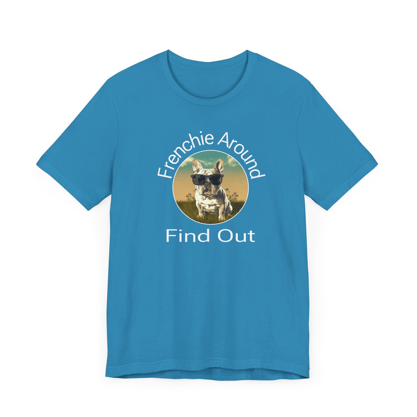 French Bulldog Unisex Tee, Dog Lover Shirt, Animal Graphic Tee, Short Sleeve