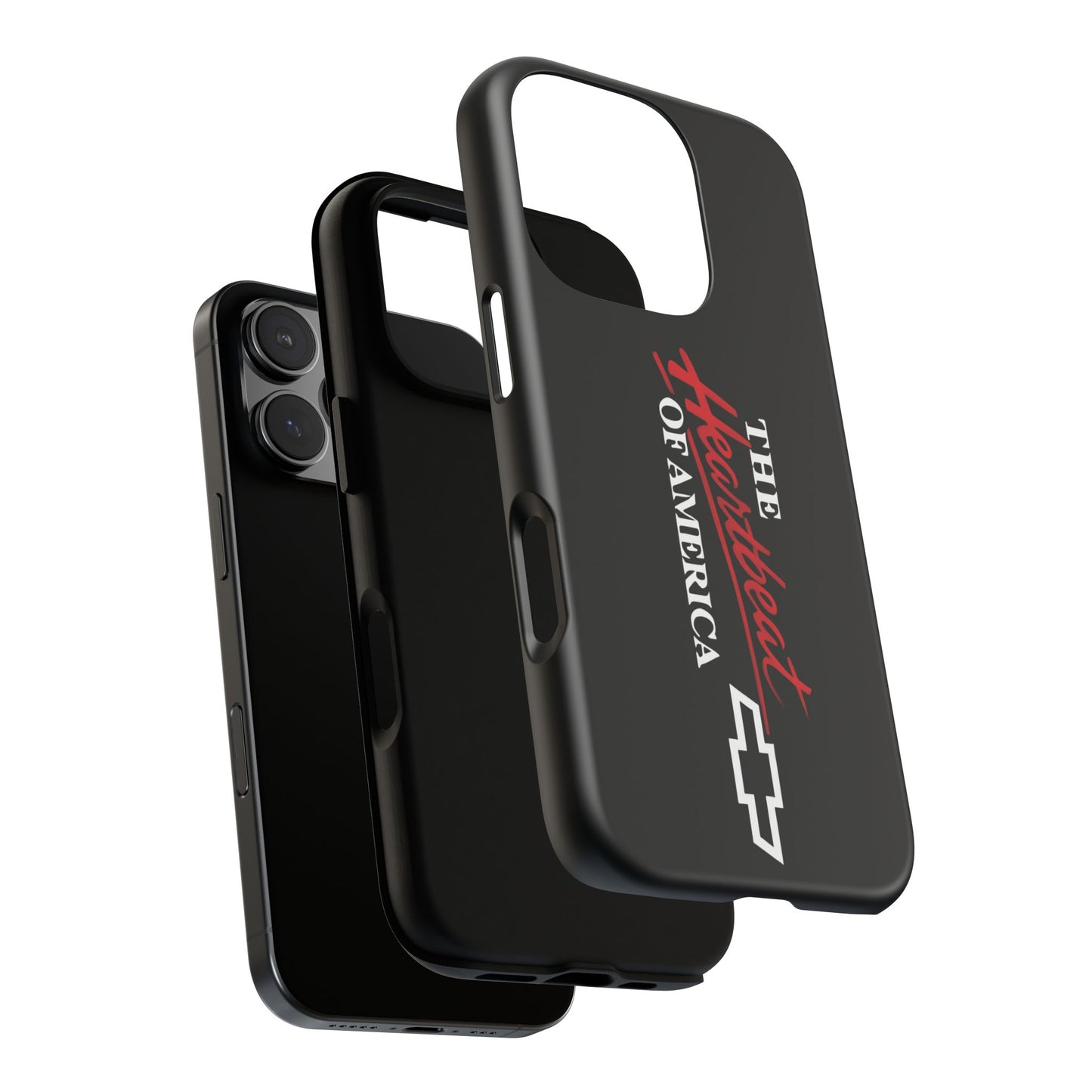 Chevy Phone Case, Tough Cases for Car Lovers, Vintage Style Cover, Heartbeat