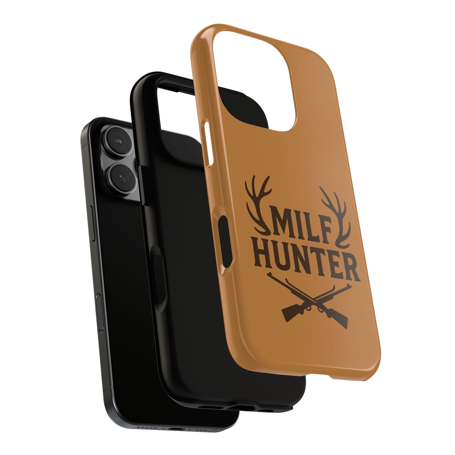 Phone Case, Funny Milf Hunter Design for Tough Cases, Rugged Protective Cover,