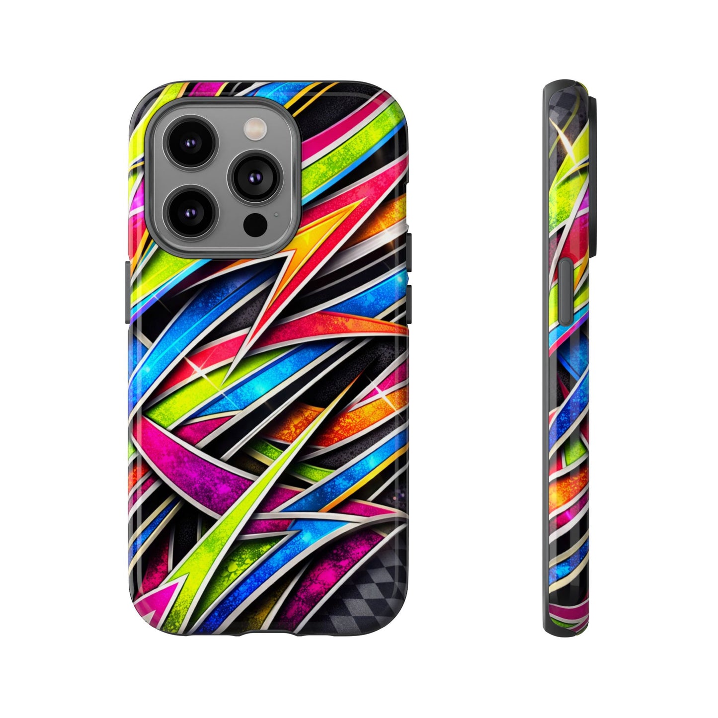 Minitruck Inspired Graphic Tough Phone Case – Impact Resistant