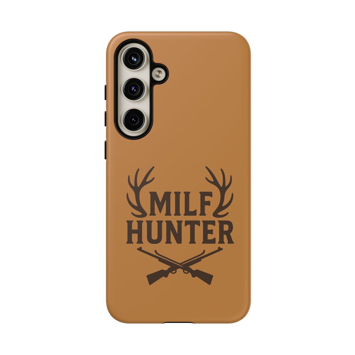 Phone Case, Funny Milf Hunter Design for Tough Cases, Rugged Protective Cover,