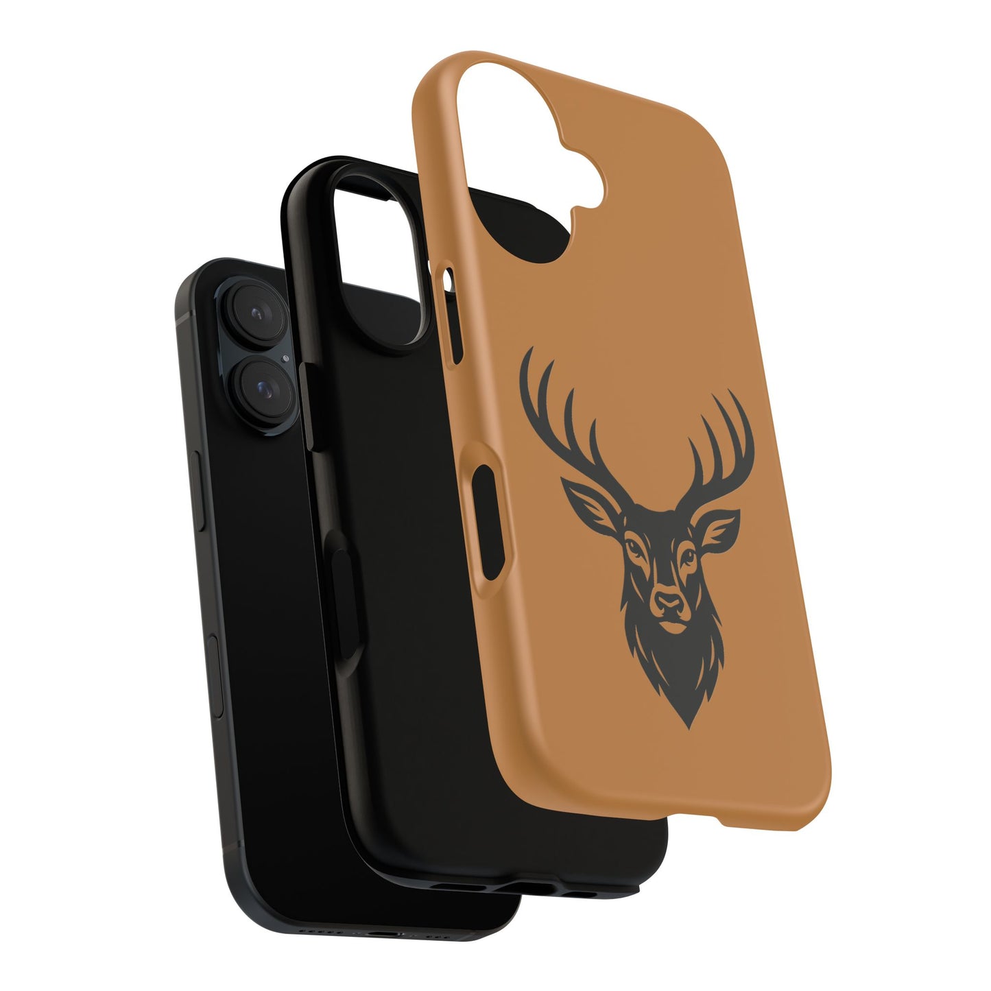 Phone Cases, Deer Buck with Antlers Wildlife Nature Design, Animal Lover Gift,