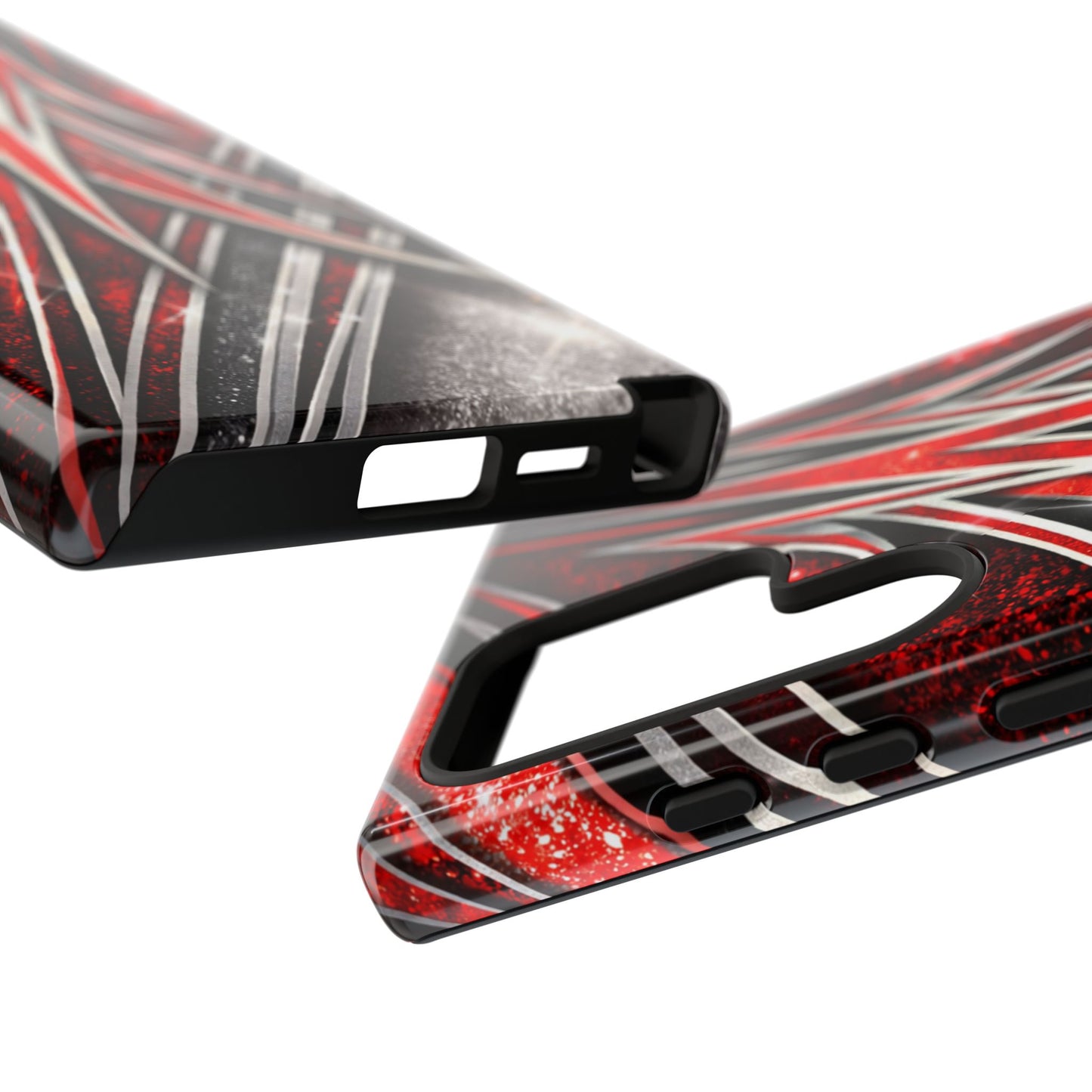 Mini Truck Inspired Pinstripe Graphic Heavy Duty Phone Case