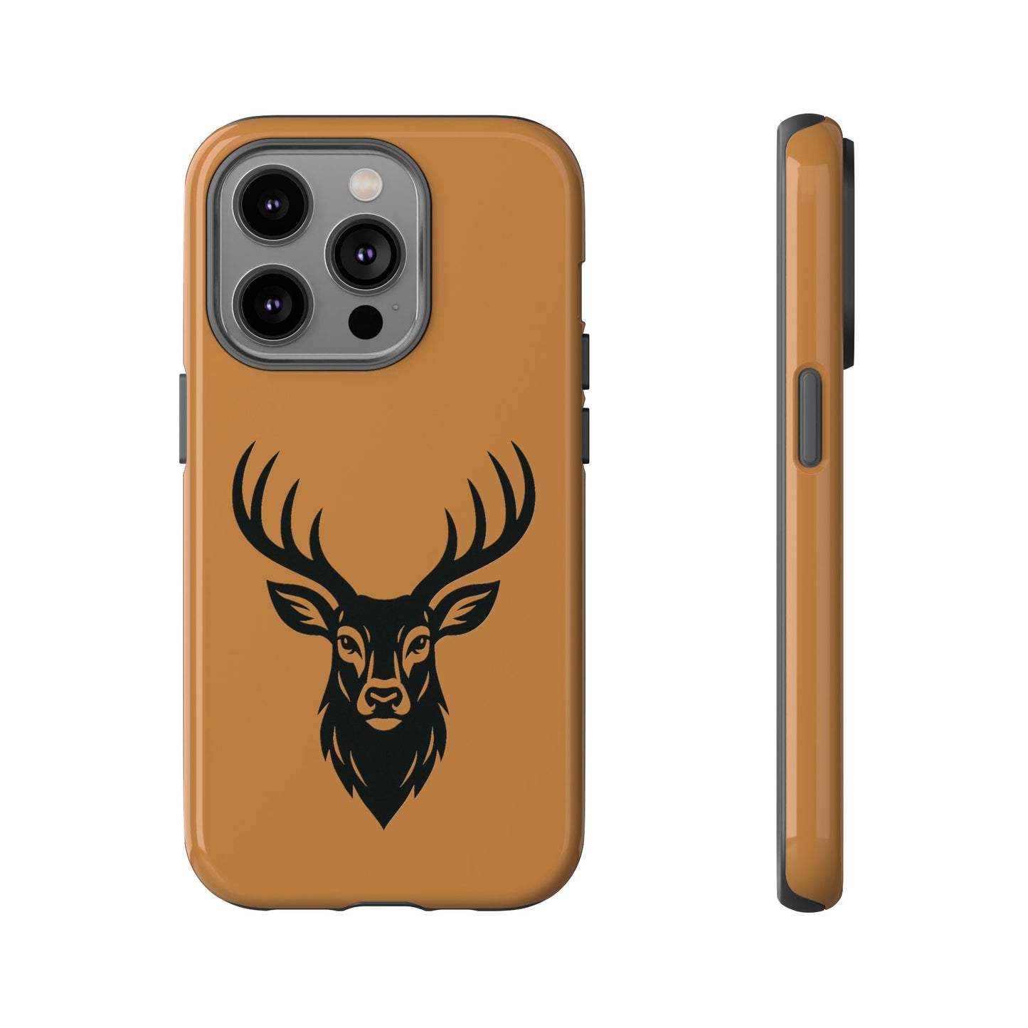 Phone Cases, Deer Buck with Antlers Wildlife Nature Design, Animal Lover Gift,