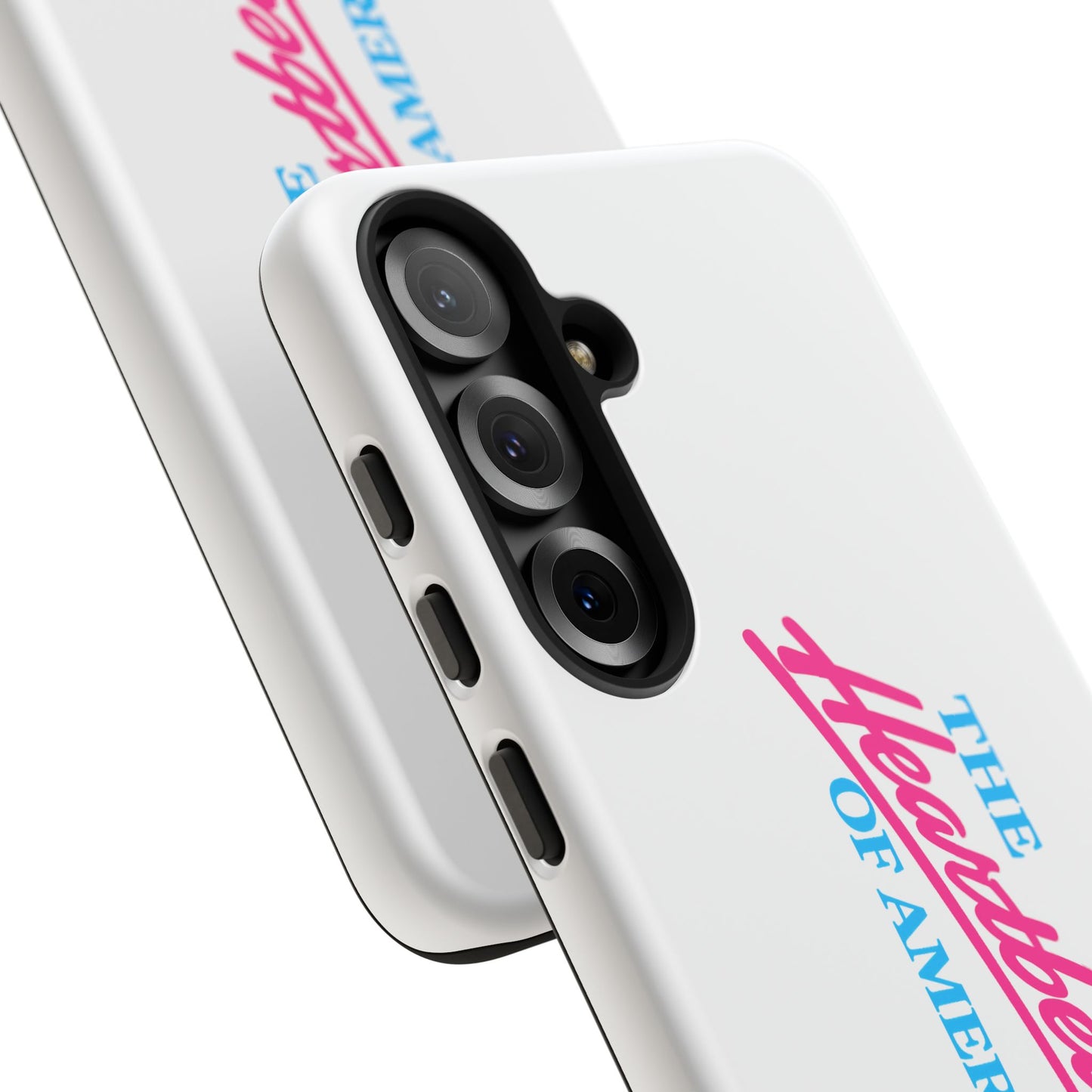 White  “The Heartbeat of America” Retro Chevy Logo, Slim Protective Cover
