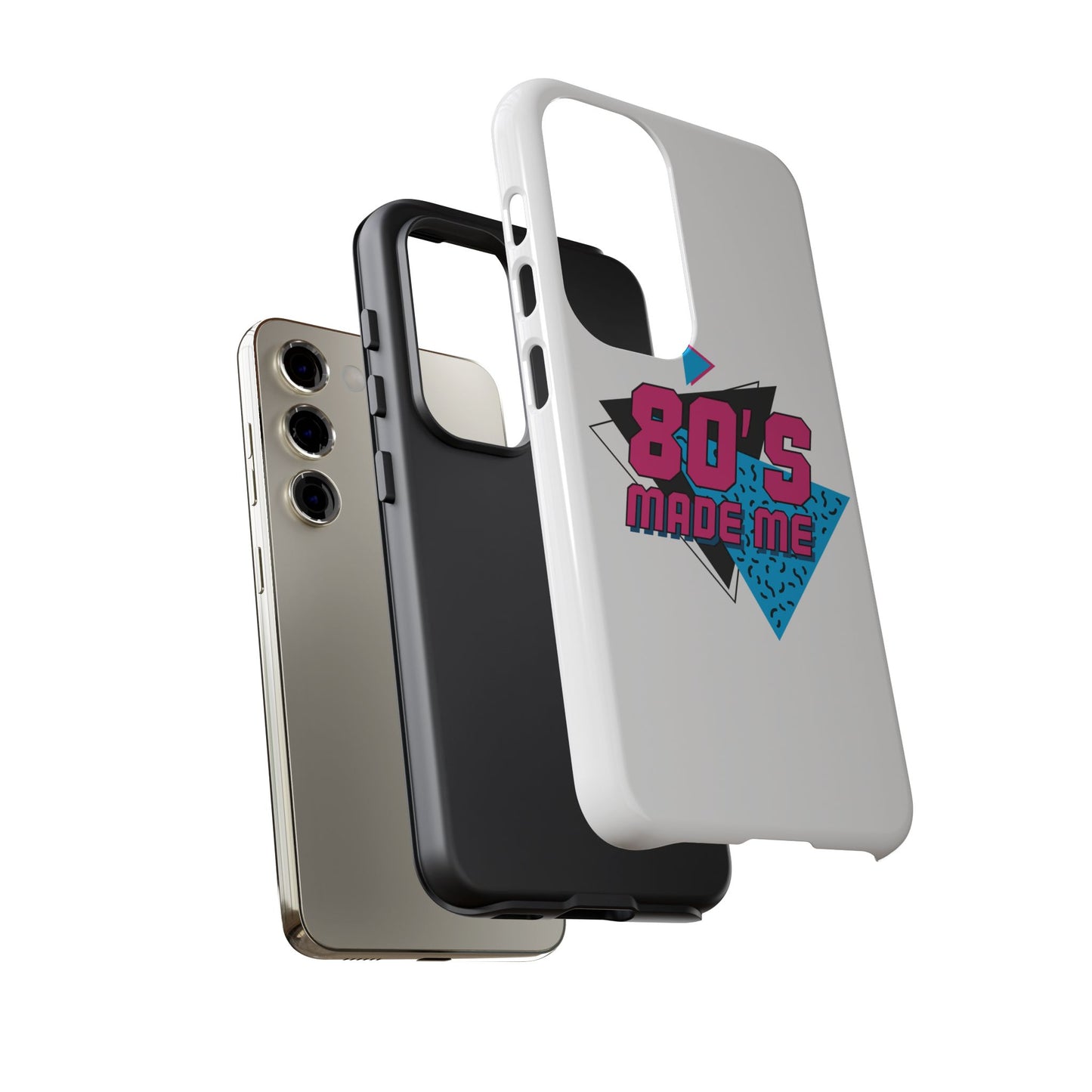 80's Made Me Phone Case - Retro Tough Phone Cover for Nostalgia Lovers