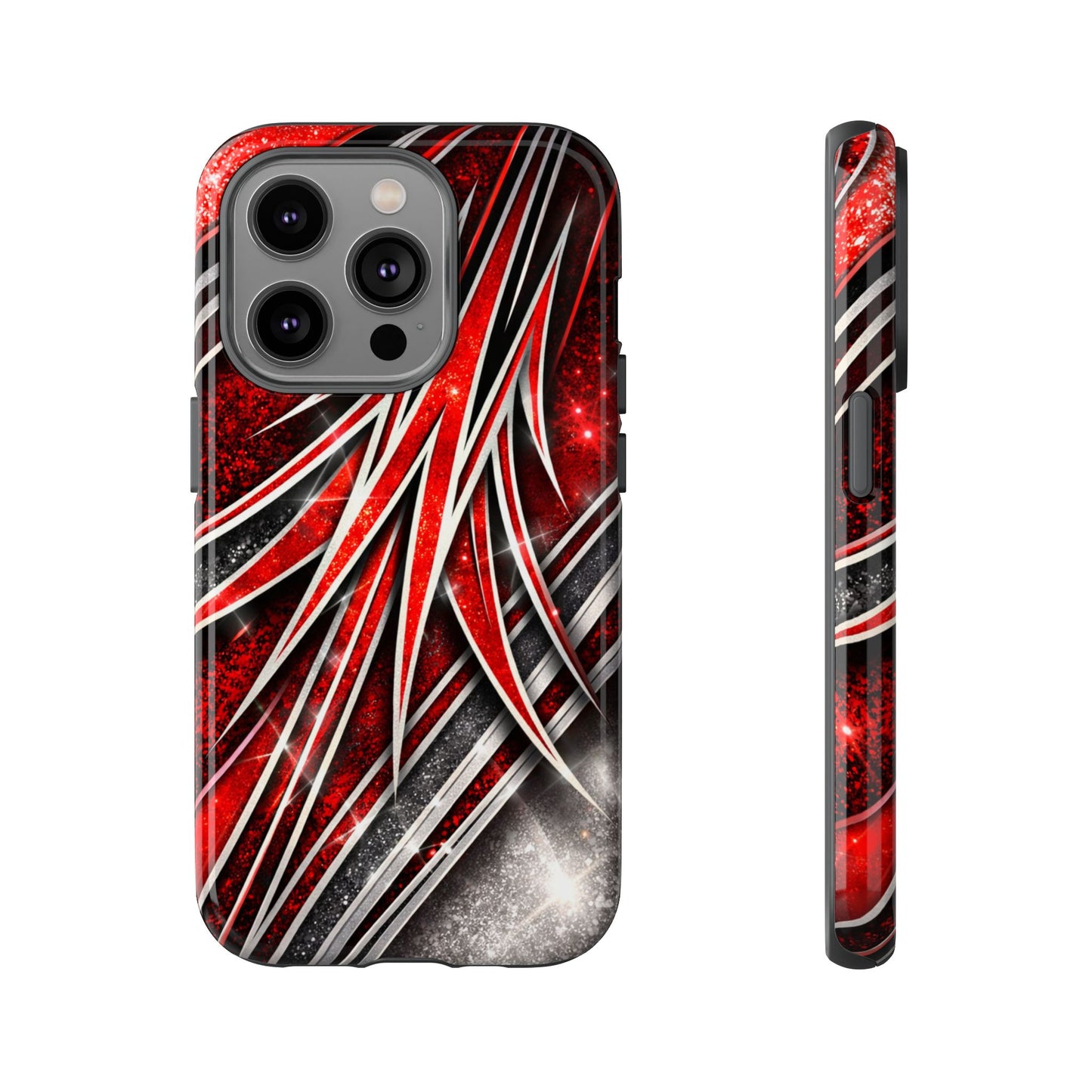 Mini Truck Inspired Pinstripe Graphic Heavy Duty Phone Case
