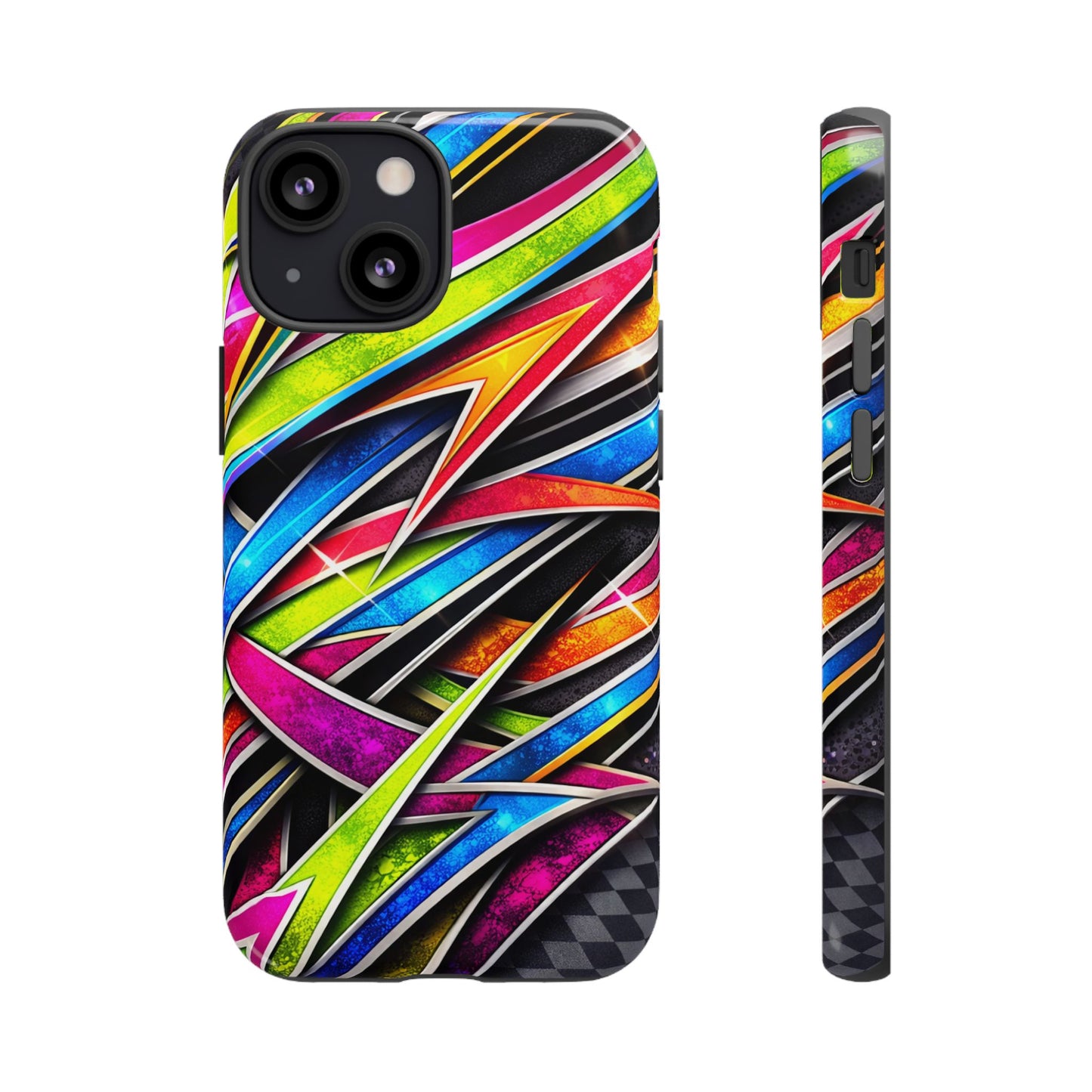 Minitruck Inspired Graphic Tough Phone Case – Impact Resistant