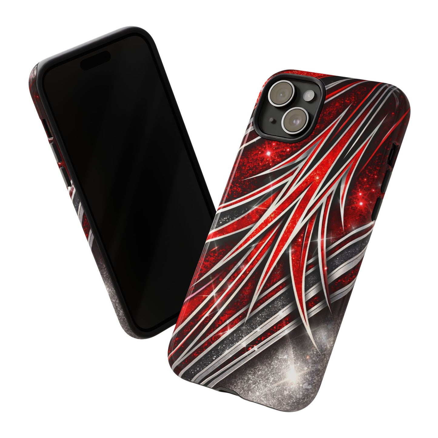 Mini Truck Inspired Pinstripe Graphic Heavy Duty Phone Case