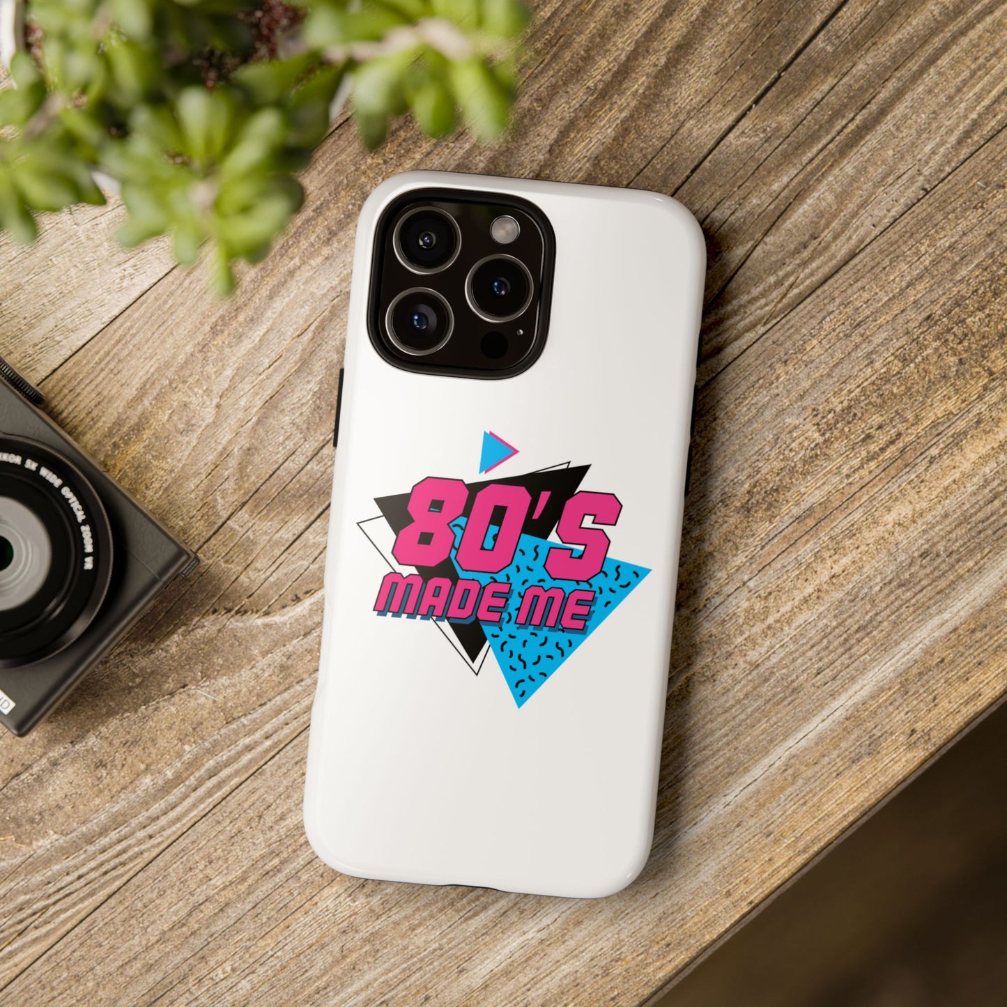 80's Made Me Phone Case - Retro Tough Phone Cover for Nostalgia Lovers