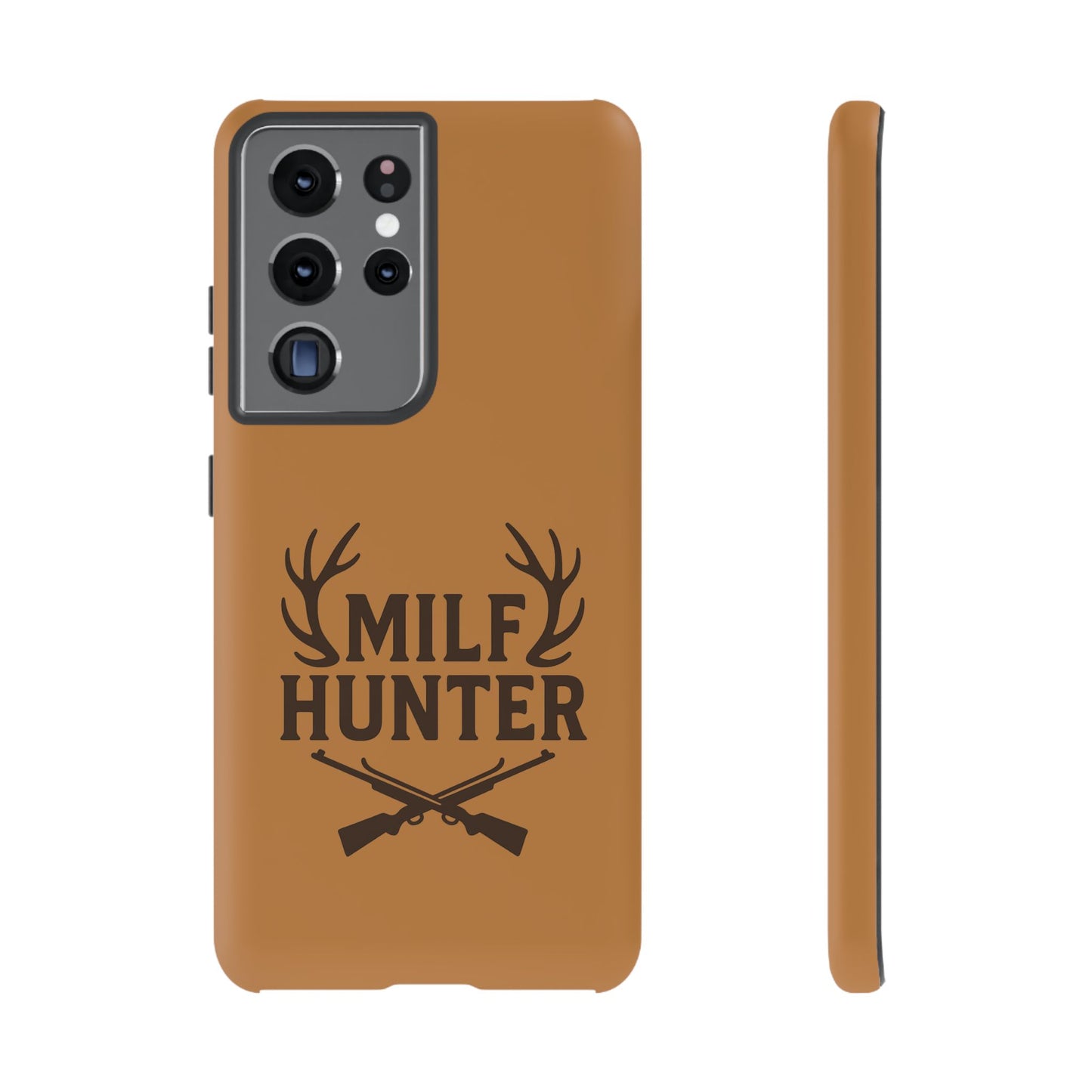 Phone Case, Funny Milf Hunter Design for Tough Cases, Rugged Protective Cover,