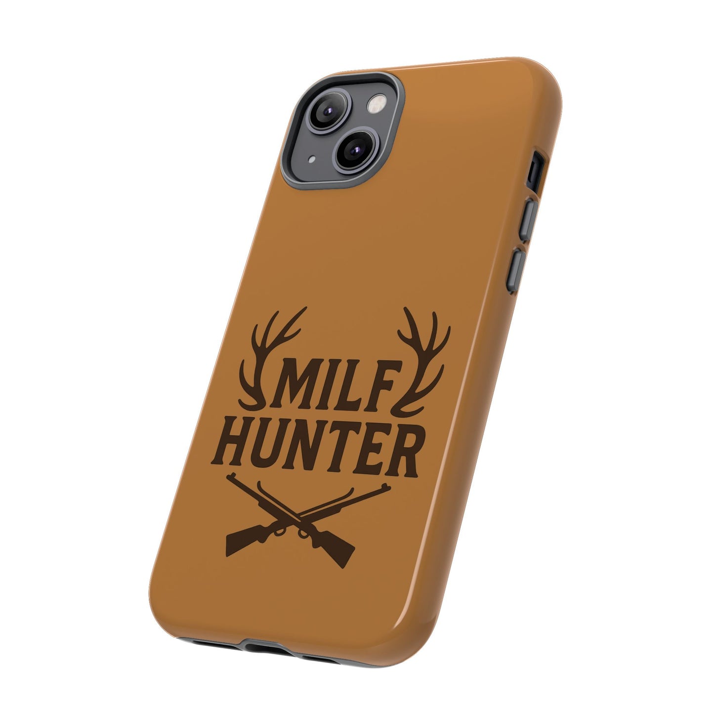 Phone Case, Funny Milf Hunter Design for Tough Cases, Rugged Protective Cover,