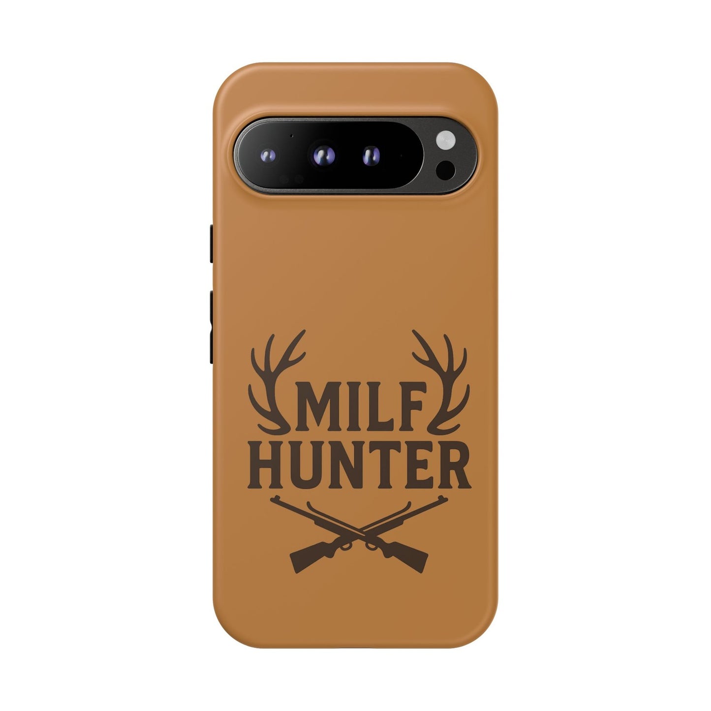 Phone Case, Funny Milf Hunter Design for Tough Cases, Rugged Protective Cover,
