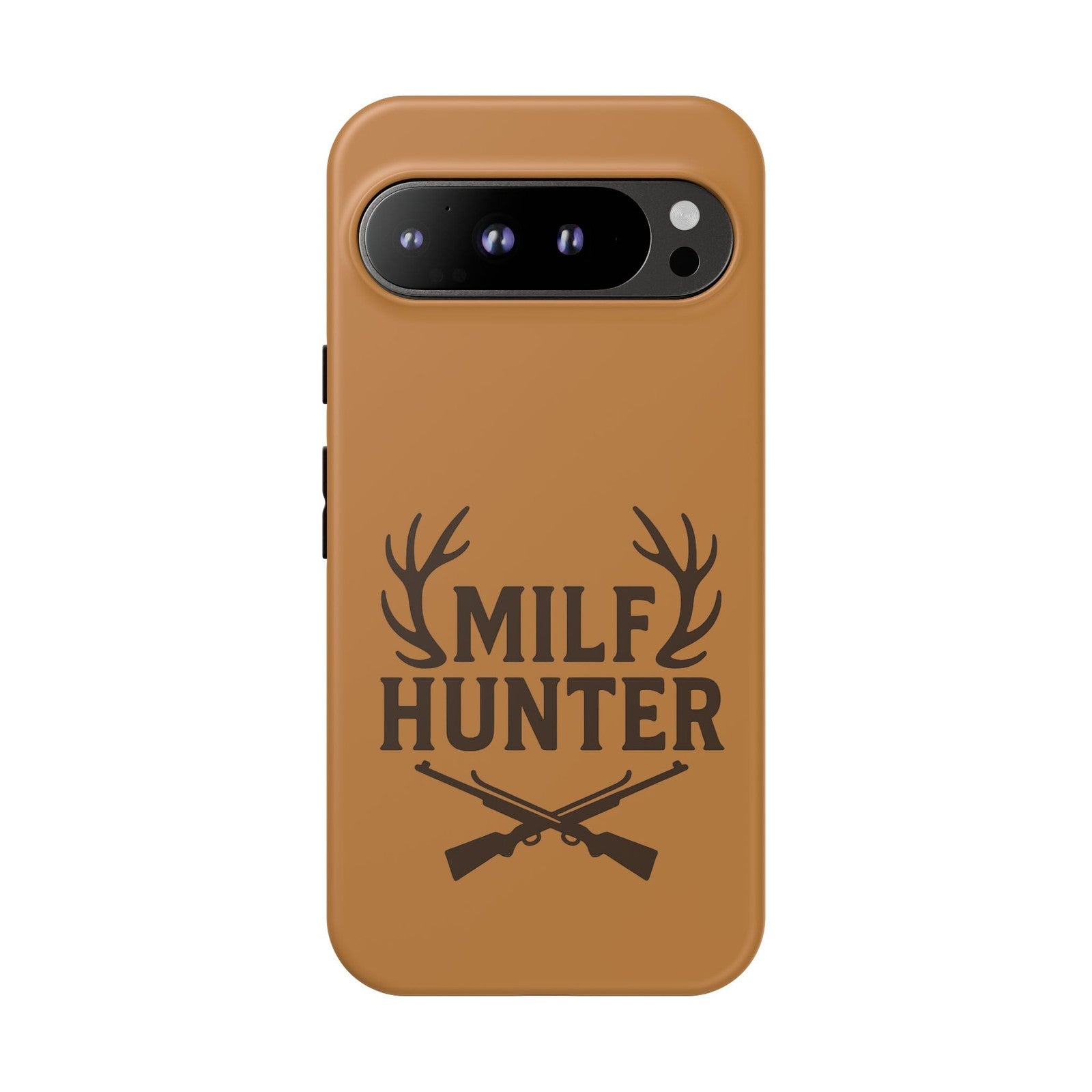 Phone Case, Funny Milf Hunter Design for Tough Cases, Rugged Protective Cover,