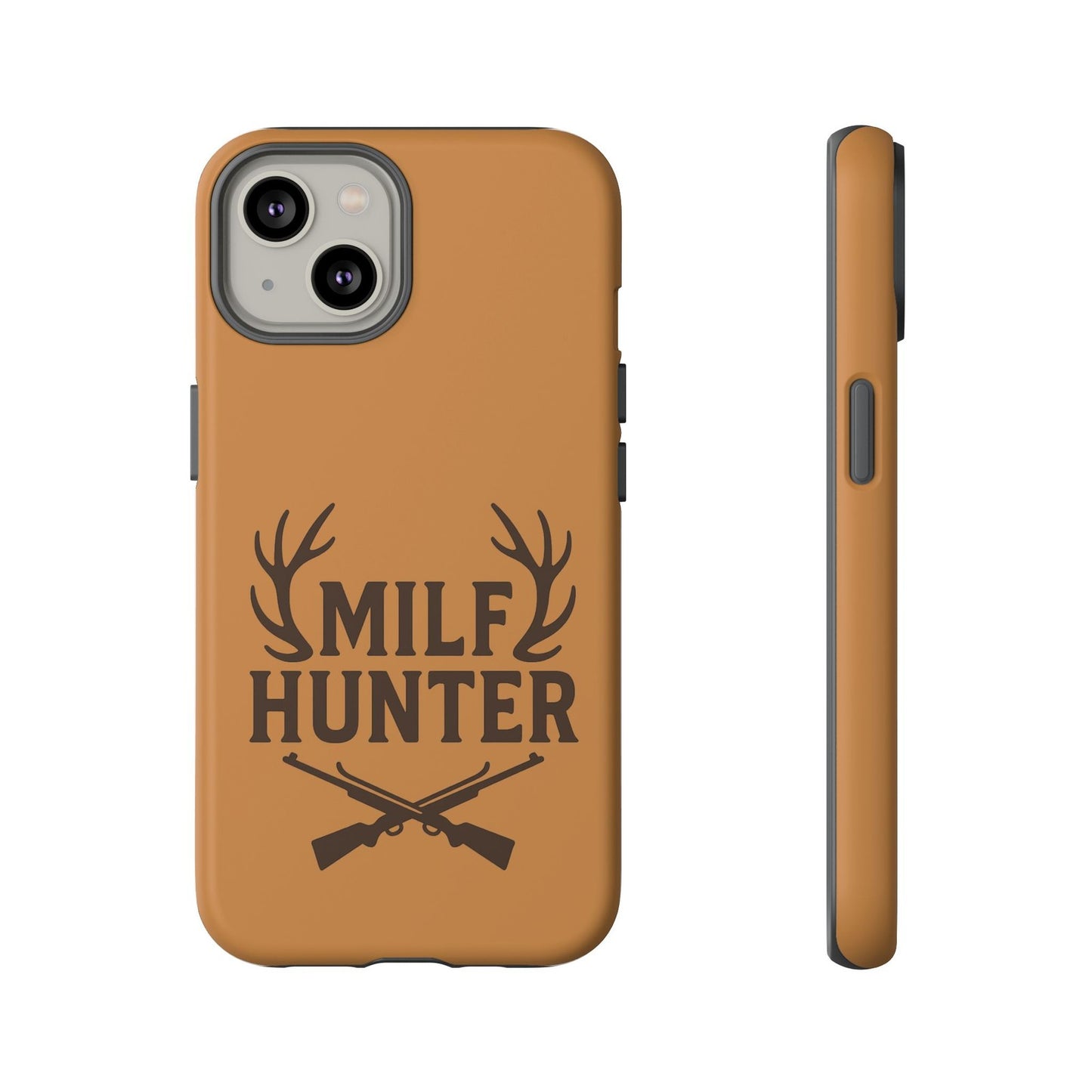 Phone Case, Funny Milf Hunter Design for Tough Cases, Rugged Protective Cover,
