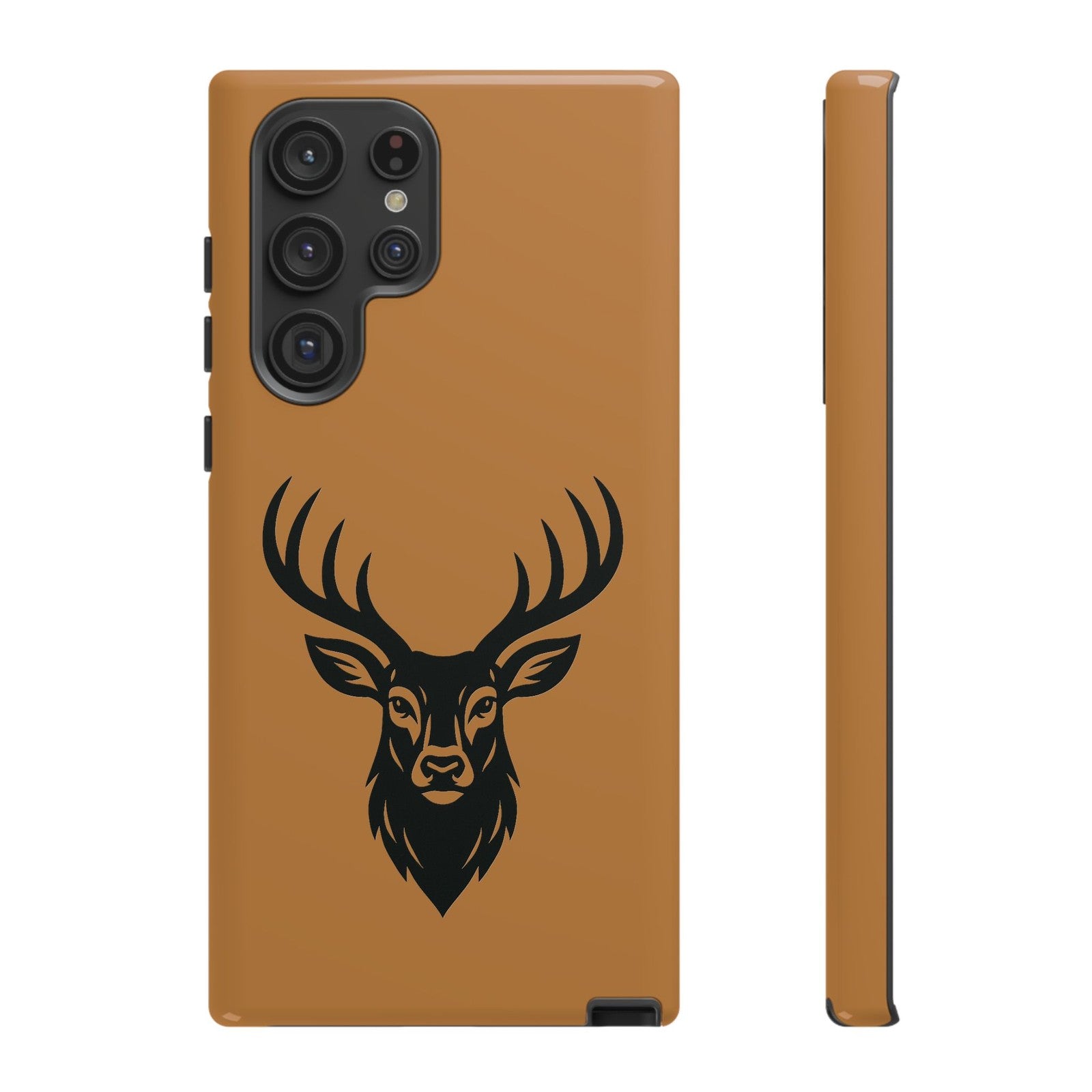 Phone Cases, Deer Buck with Antlers Wildlife Nature Design, Animal Lover Gift,