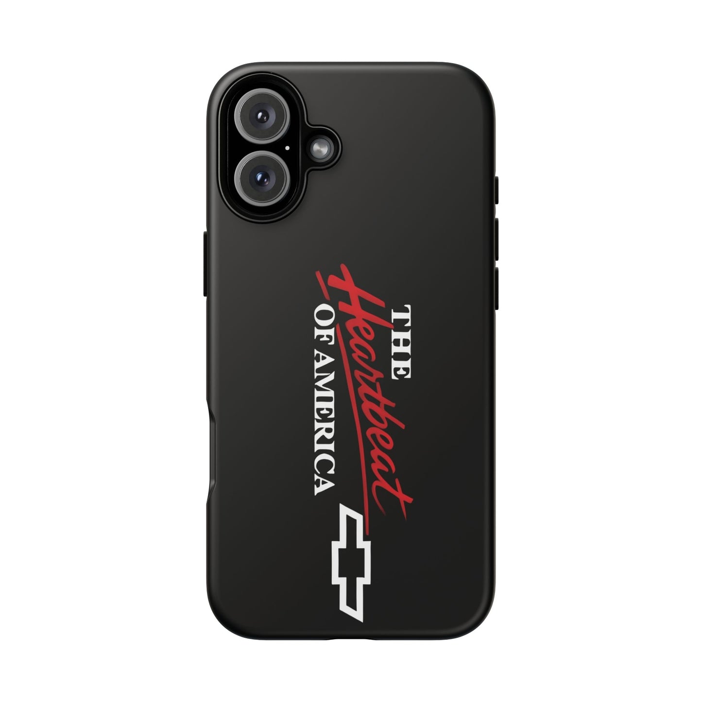 Chevy Phone Case, Tough Cases for Car Lovers, Vintage Style Cover, Heartbeat