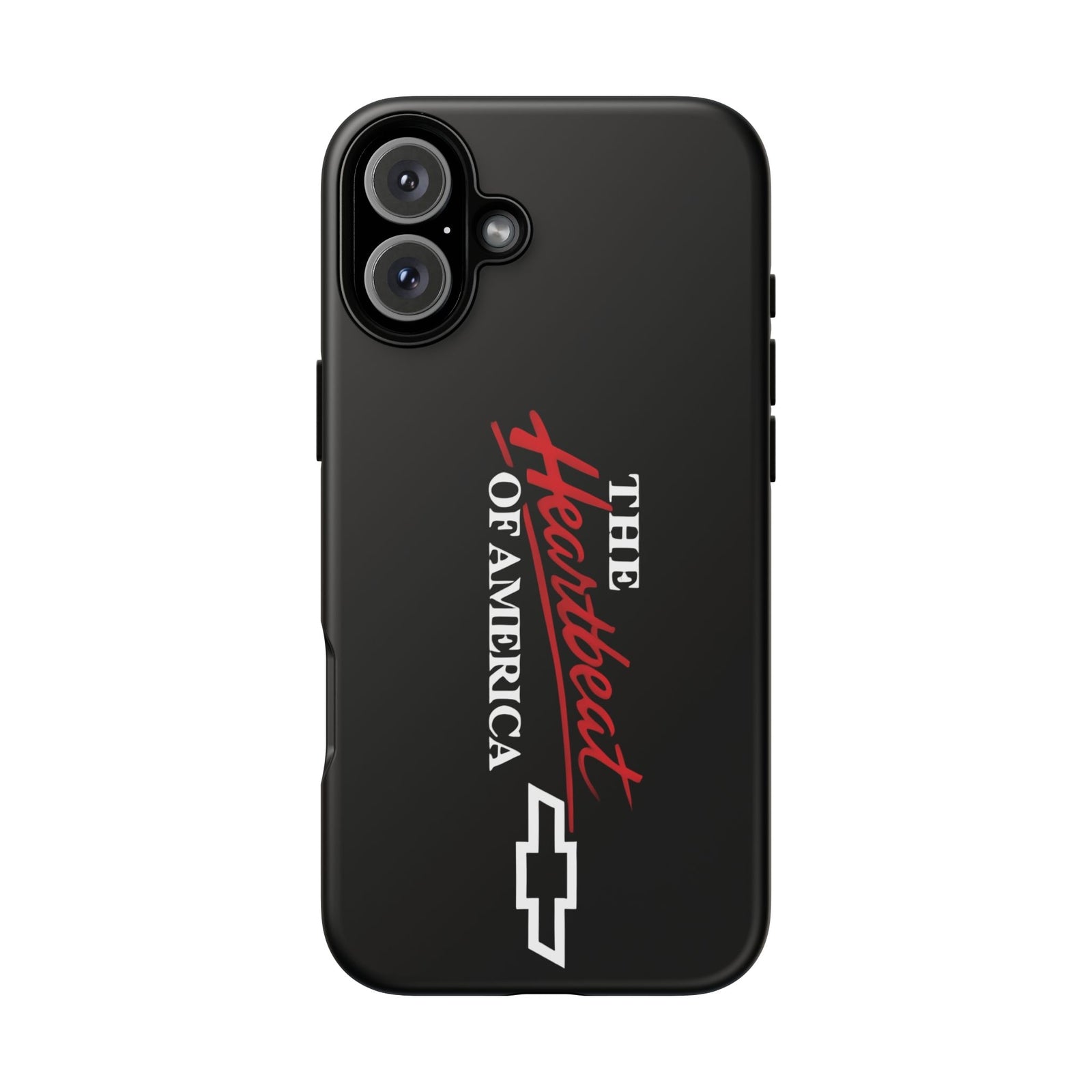Chevy Phone Case, Tough Cases for Car Lovers, Vintage Style Cover, Heartbeat