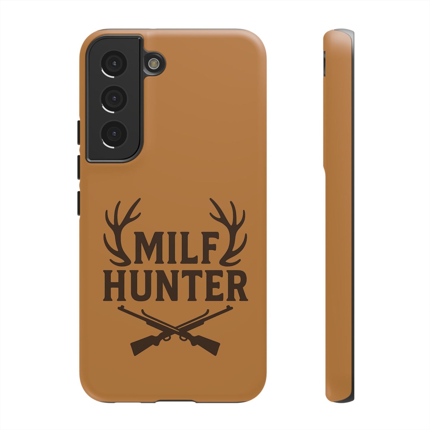 Phone Case, Funny Milf Hunter Design for Tough Cases, Rugged Protective Cover,