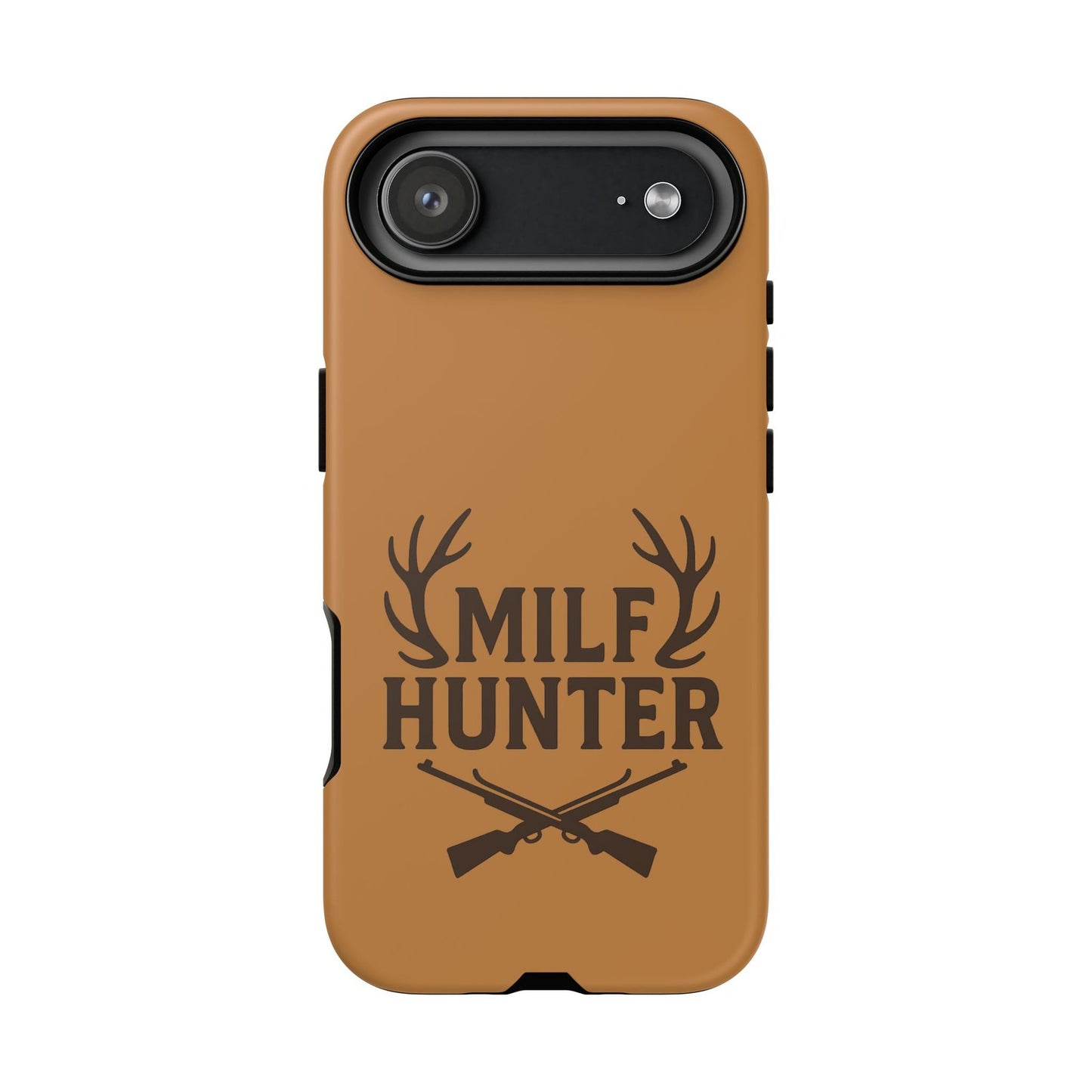Phone Case, Funny Milf Hunter Design for Tough Cases, Rugged Protective Cover,