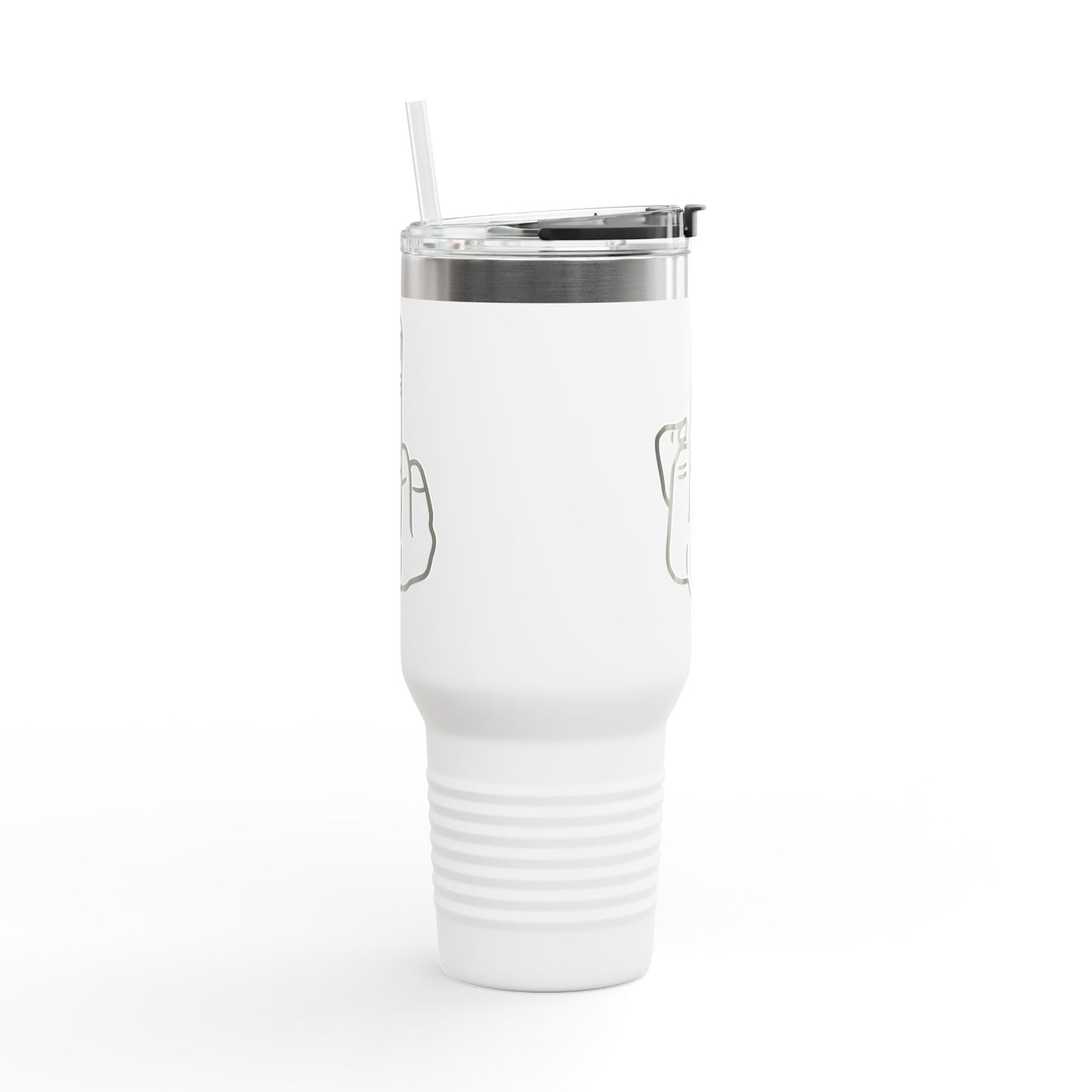 Middle finger Insulated Travel Mug, 40oz