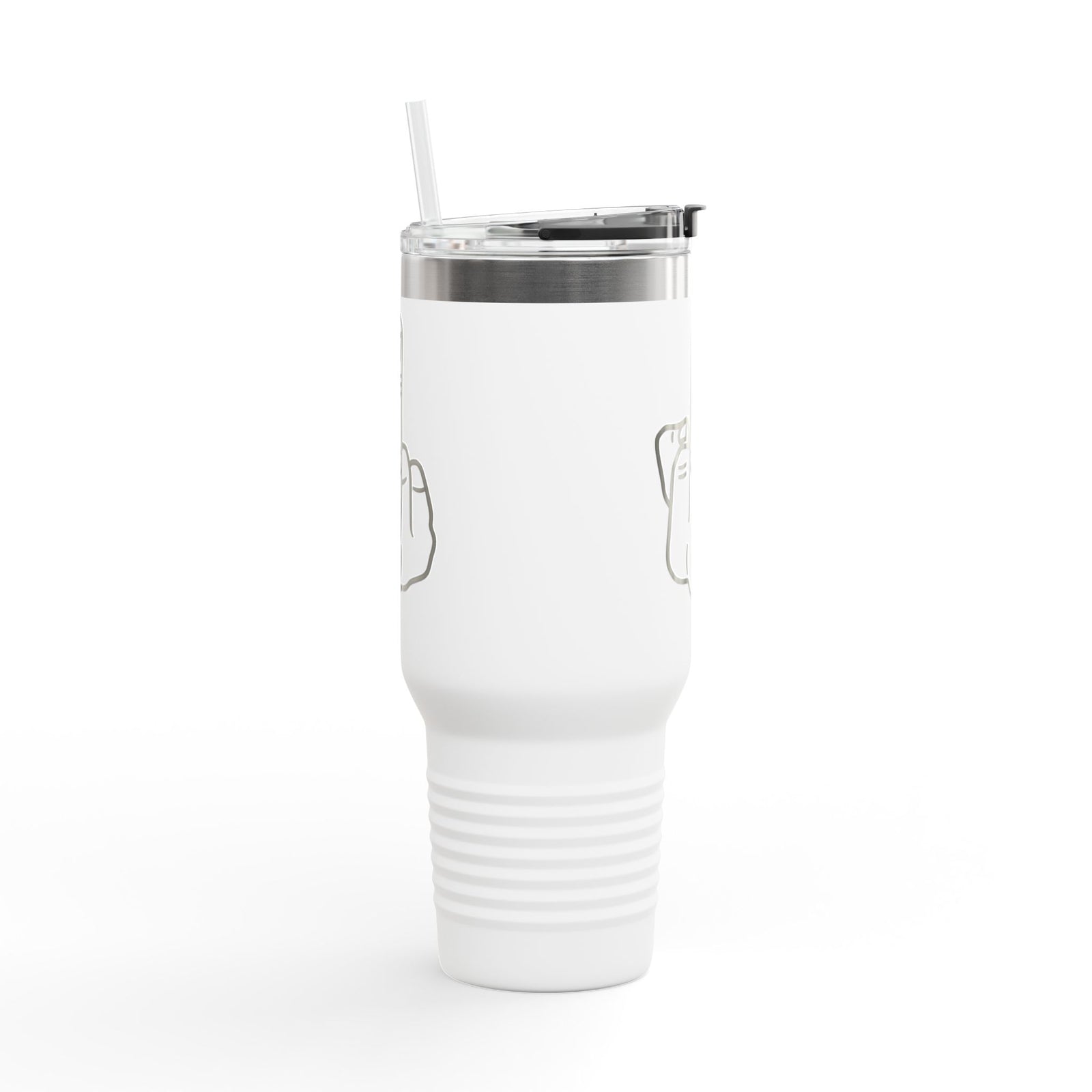 Middle finger Insulated Travel Mug, 40oz