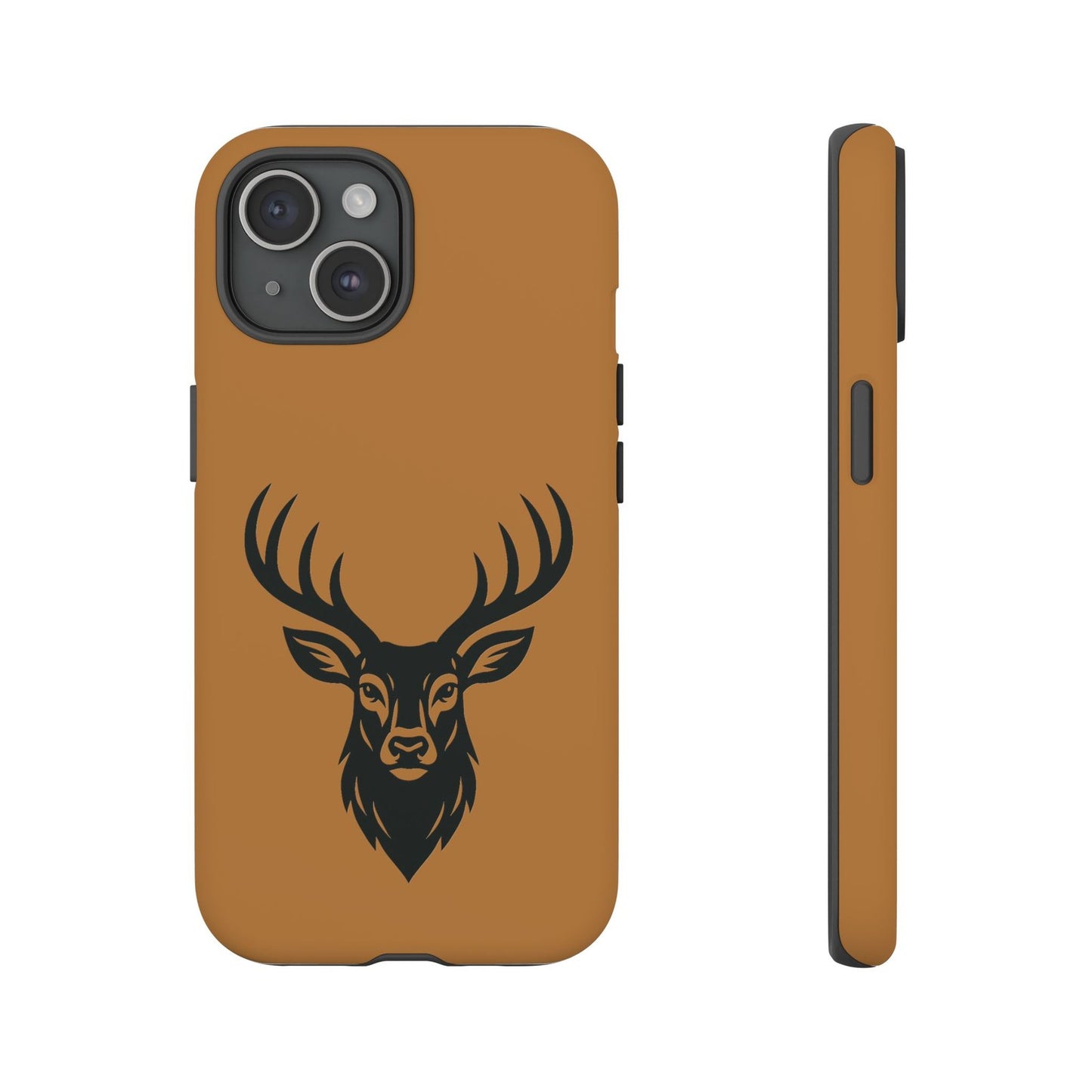 Phone Cases, Deer Buck with Antlers Wildlife Nature Design, Animal Lover Gift,
