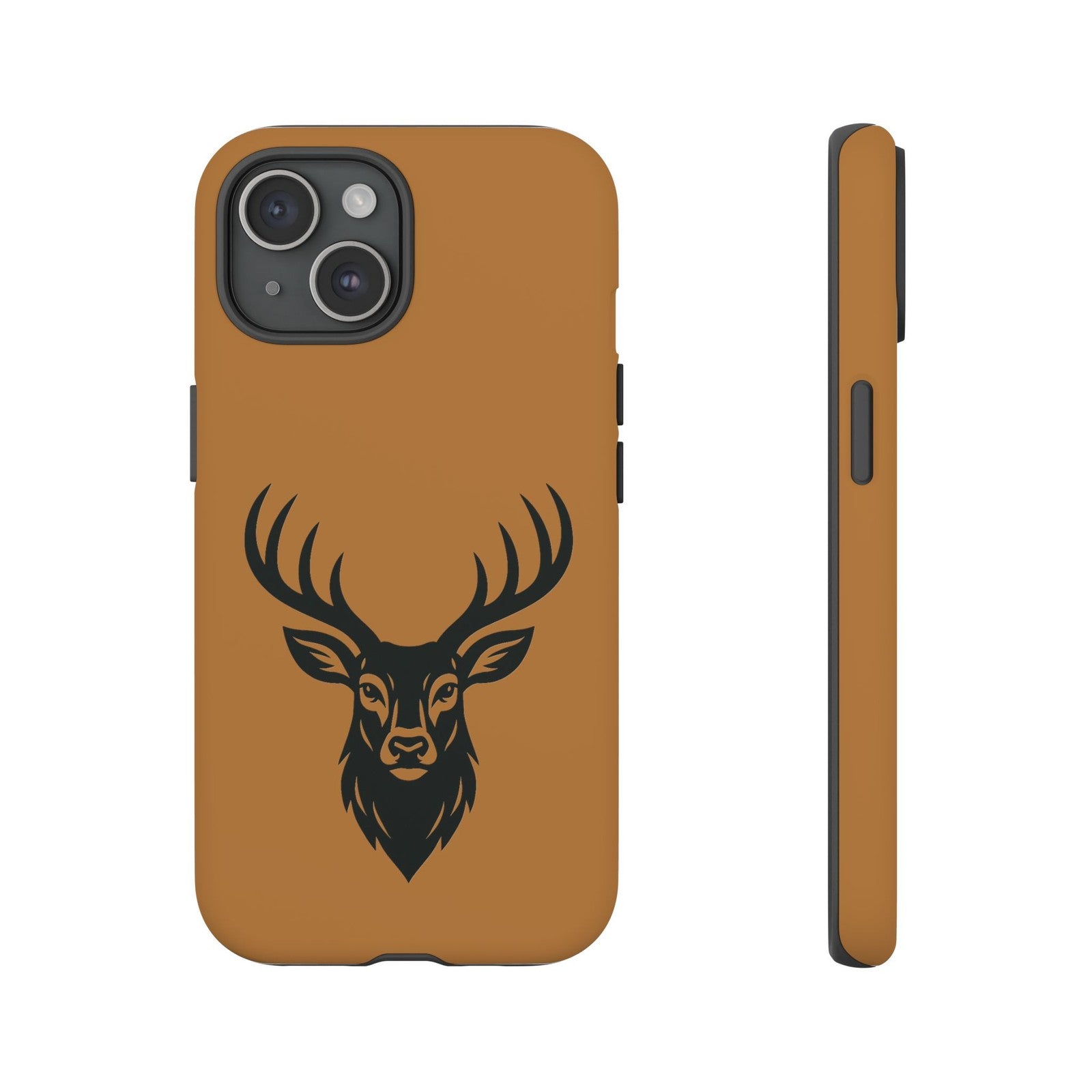 Phone Cases, Deer Buck with Antlers Wildlife Nature Design, Animal Lover Gift,