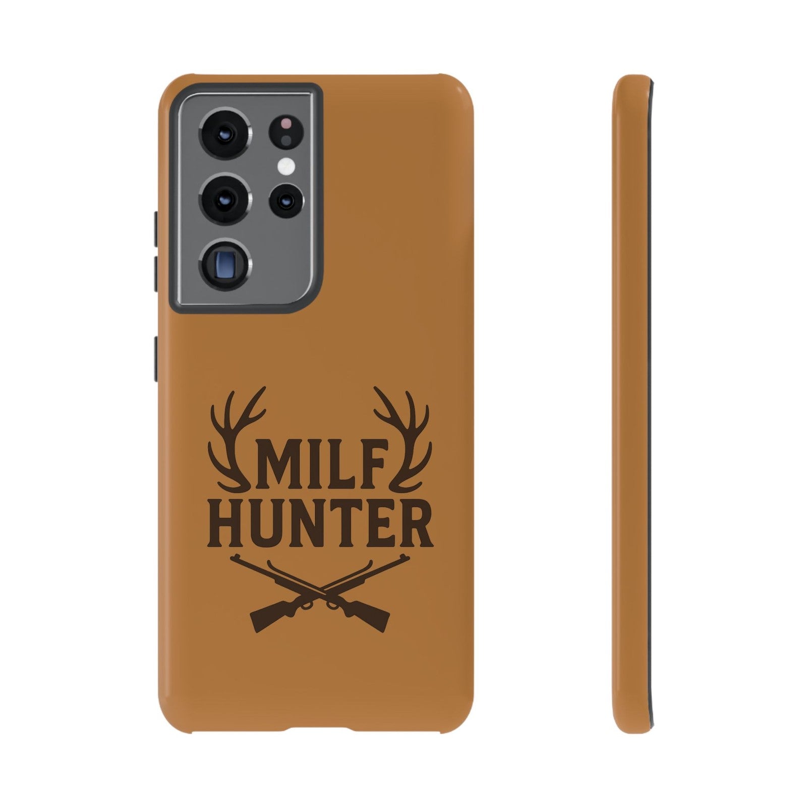 Phone Case, Funny Milf Hunter Design for Tough Cases, Rugged Protective Cover,