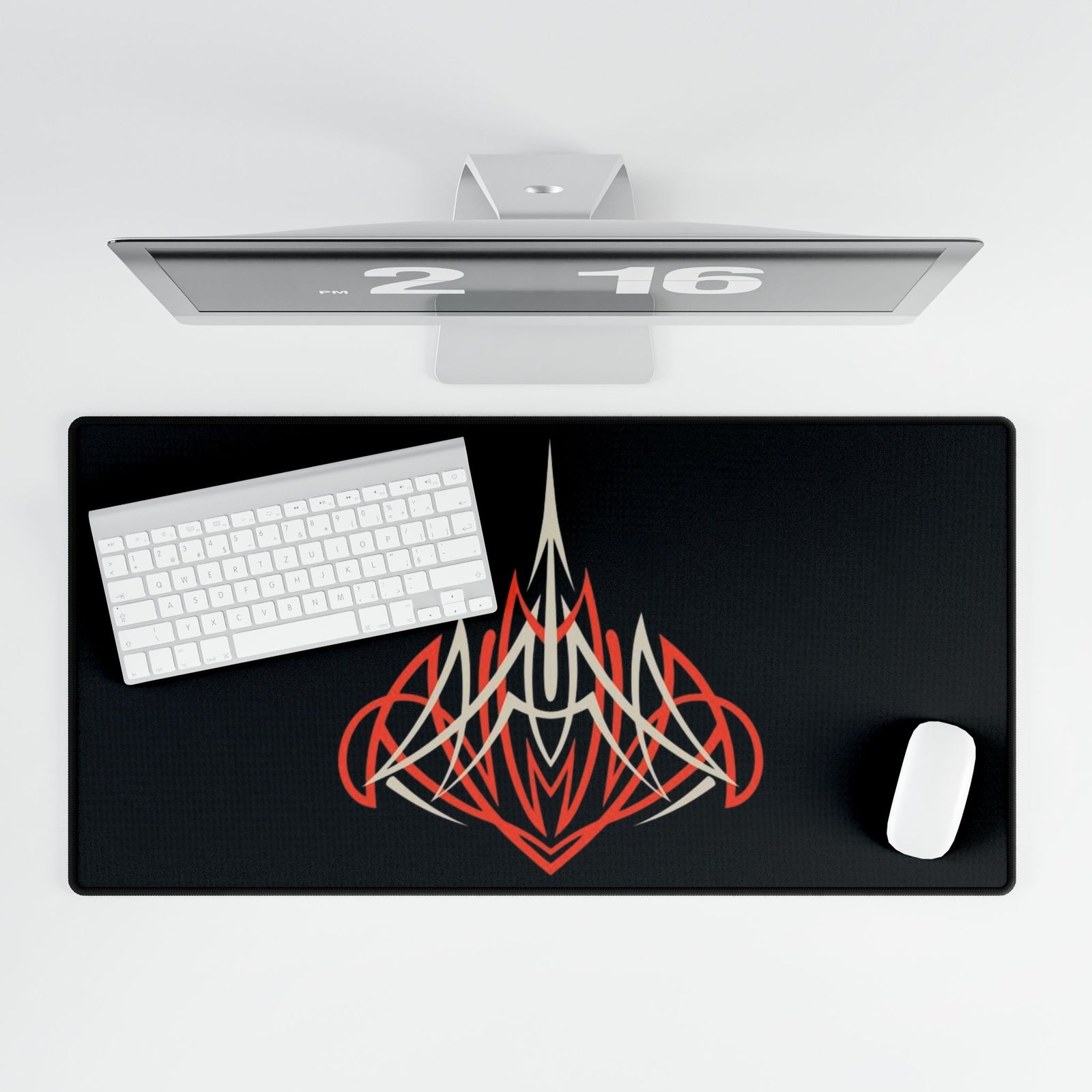 Desk Mats, Hot Rod  Pinstriping Design  Unique Desk Accessory, Office Decor