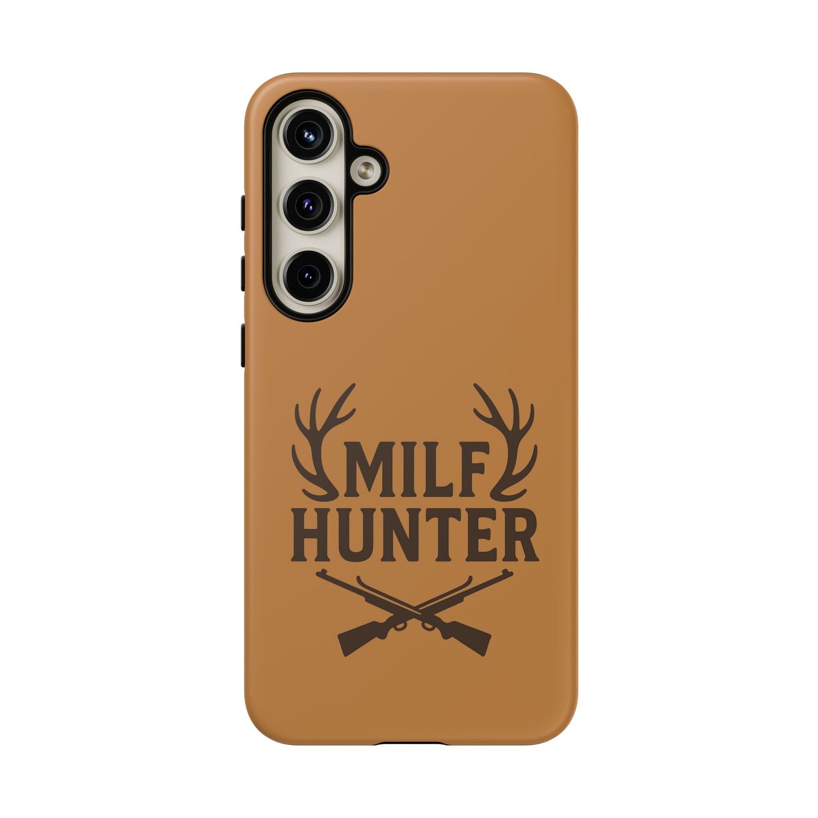 Phone Case, Funny Milf Hunter Design for Tough Cases, Rugged Protective Cover,