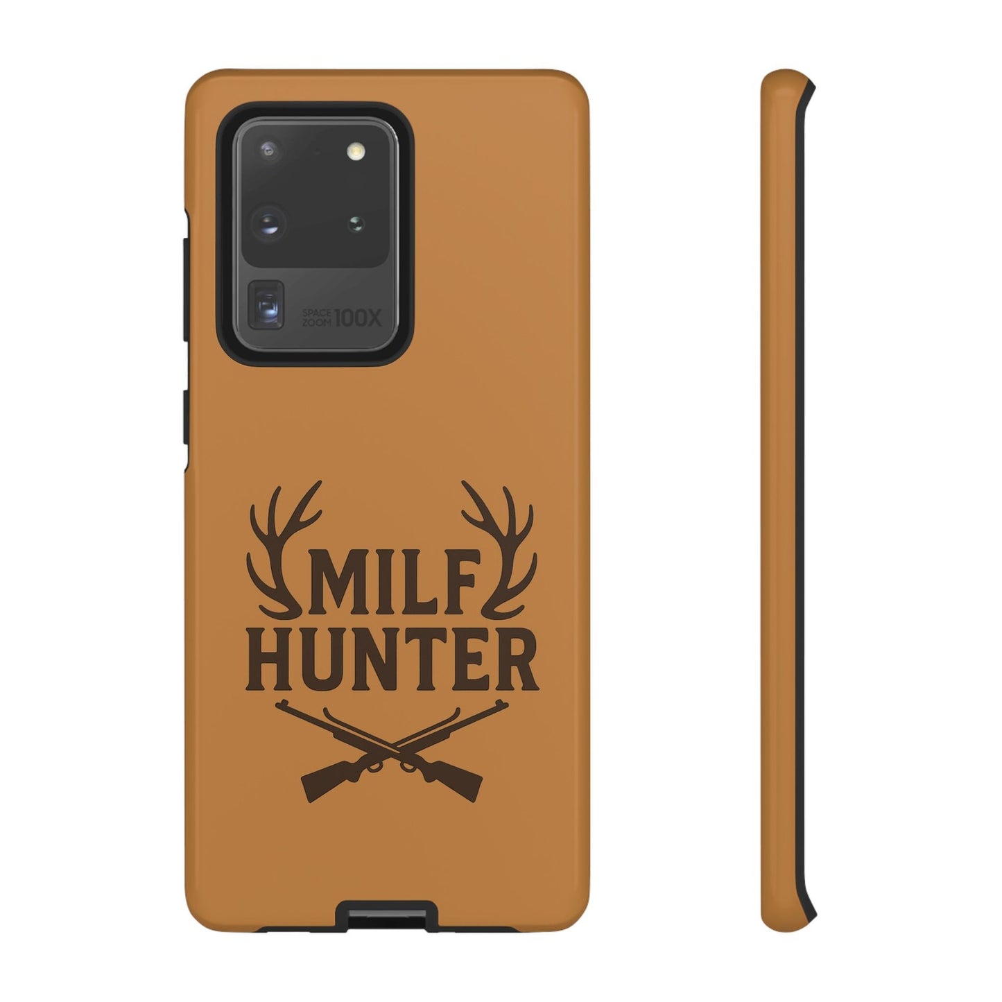 Phone Case, Funny Milf Hunter Design for Tough Cases, Rugged Protective Cover,