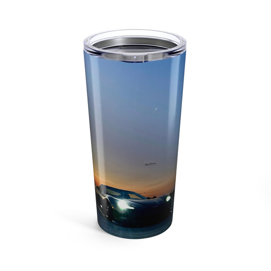 Tumbler 20oz C6 Corvette, Stainless Steel Cup, Insulated Travel Mug, Car