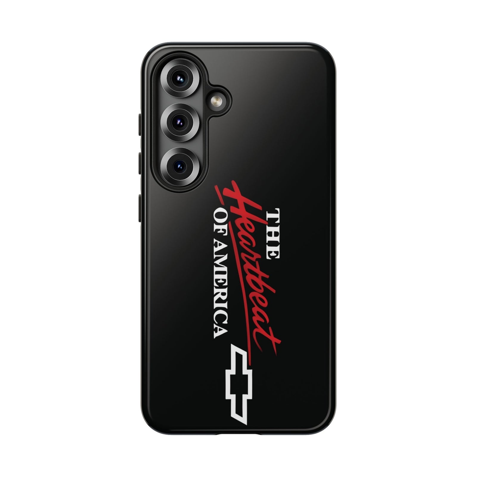 Chevy Phone Case, Tough Cases for Car Lovers, Vintage Style Cover, Heartbeat
