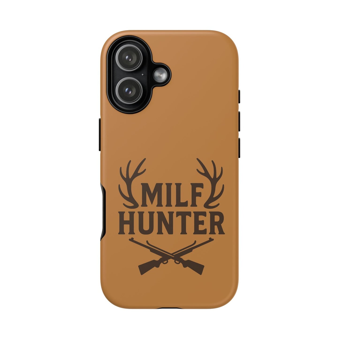 Phone Case, Funny Milf Hunter Design for Tough Cases, Rugged Protective Cover,