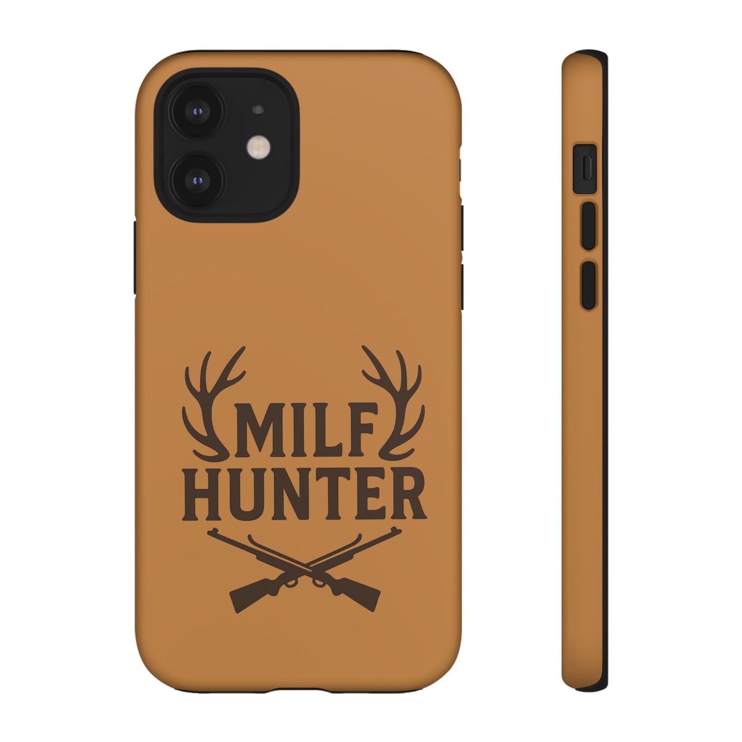 Phone Case, Funny Milf Hunter Design for Tough Cases, Rugged Protective Cover,