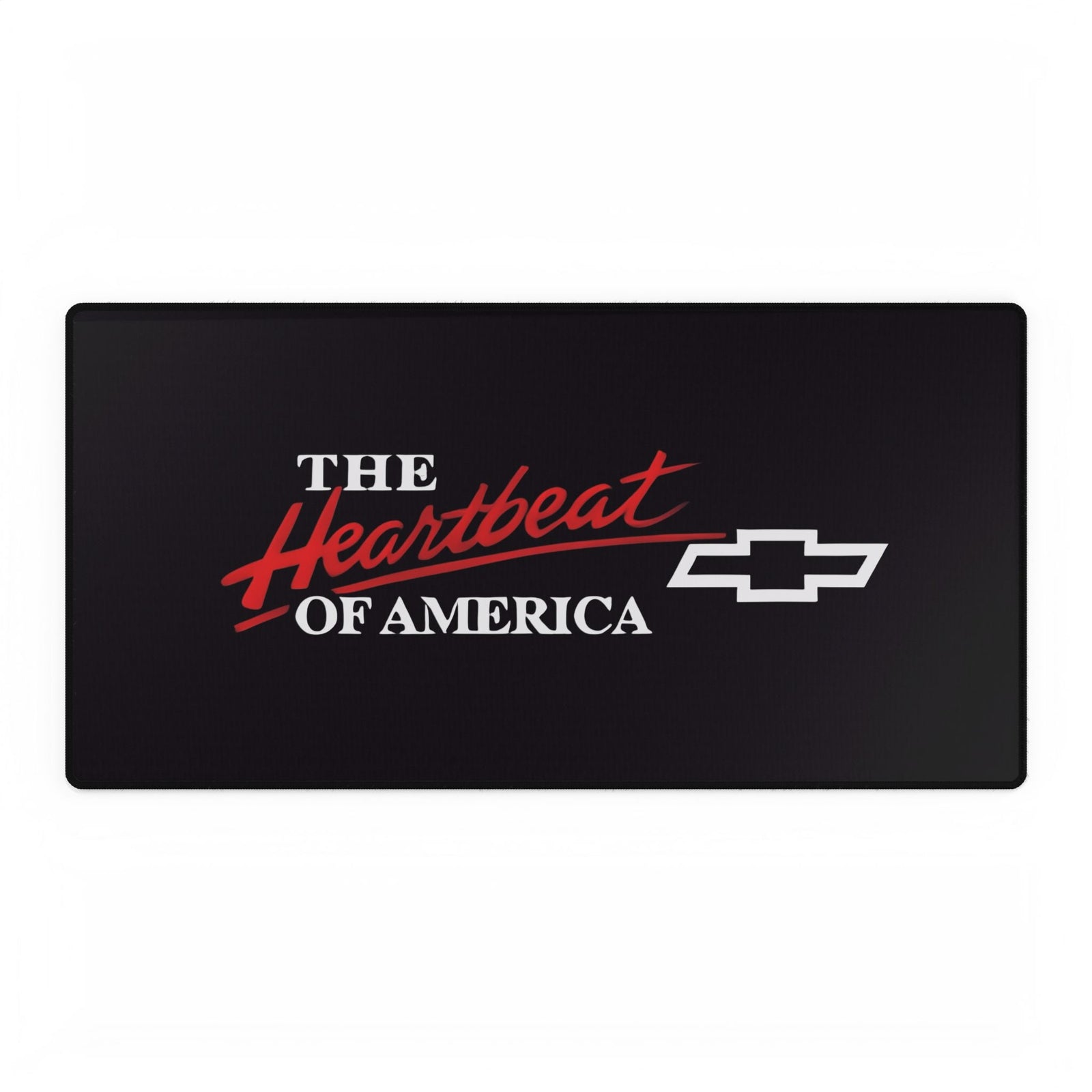 Chevrolet Heartbeat of America Desk Mat - Gamer, Office Decor, Car Enthusiast,