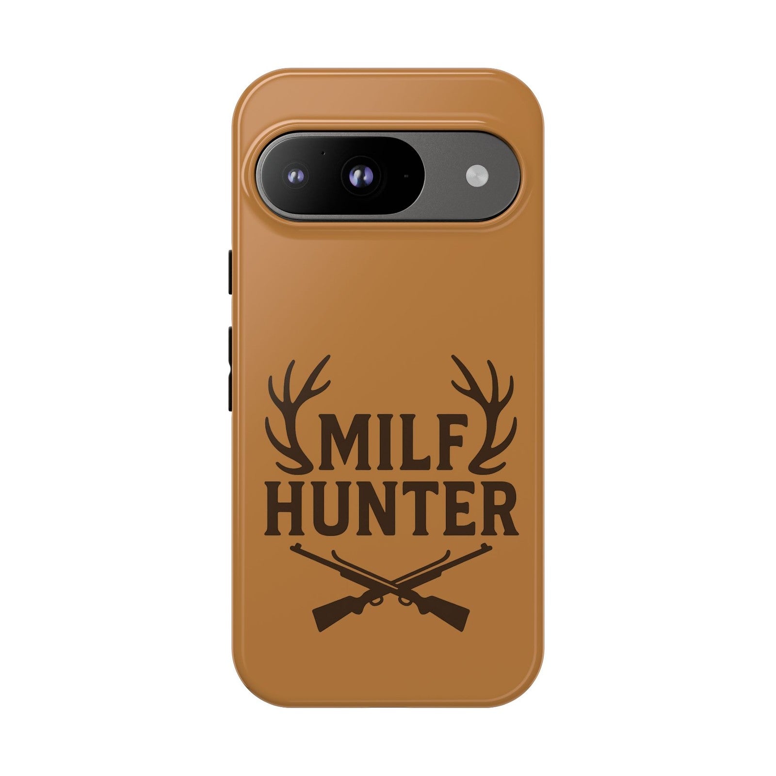 Phone Case, Funny Milf Hunter Design for Tough Cases, Rugged Protective Cover,